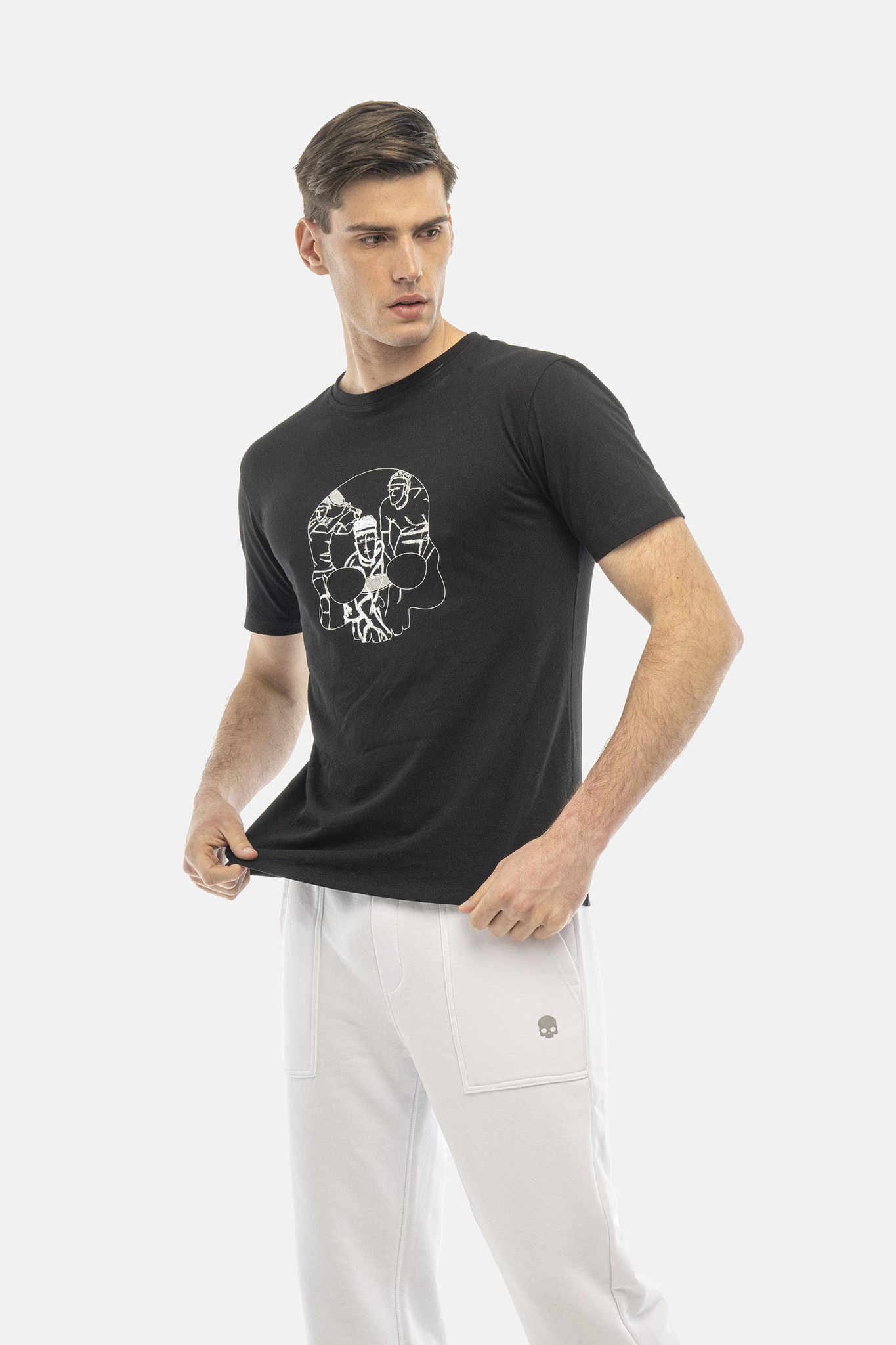 Мужская футболка HYDROGEN SKETCH T-SHIRT (TT0020-118)