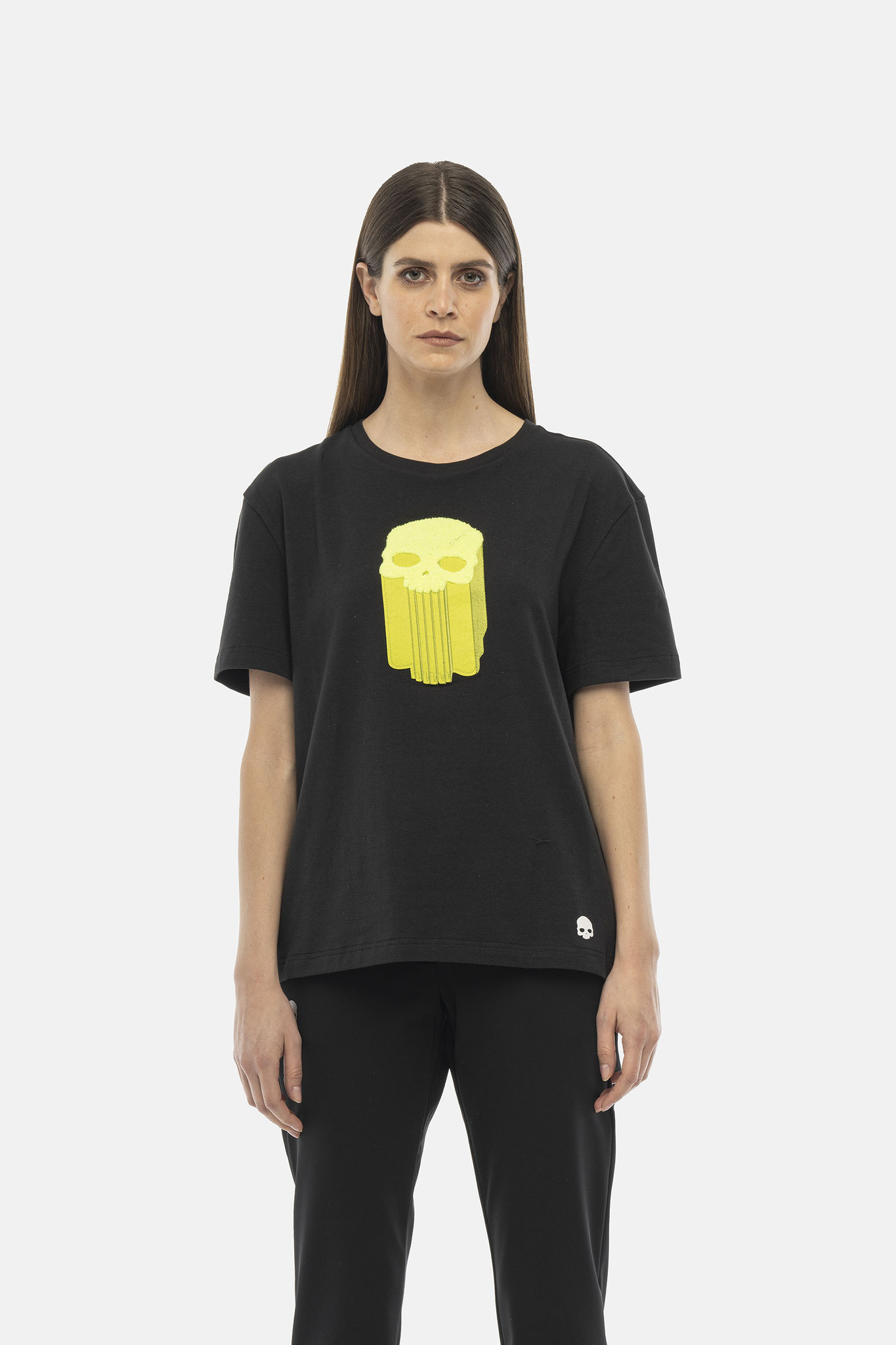 Мужская футболка HYDROGEN COLLEGE T-SHIRT (MT0010-007), черный