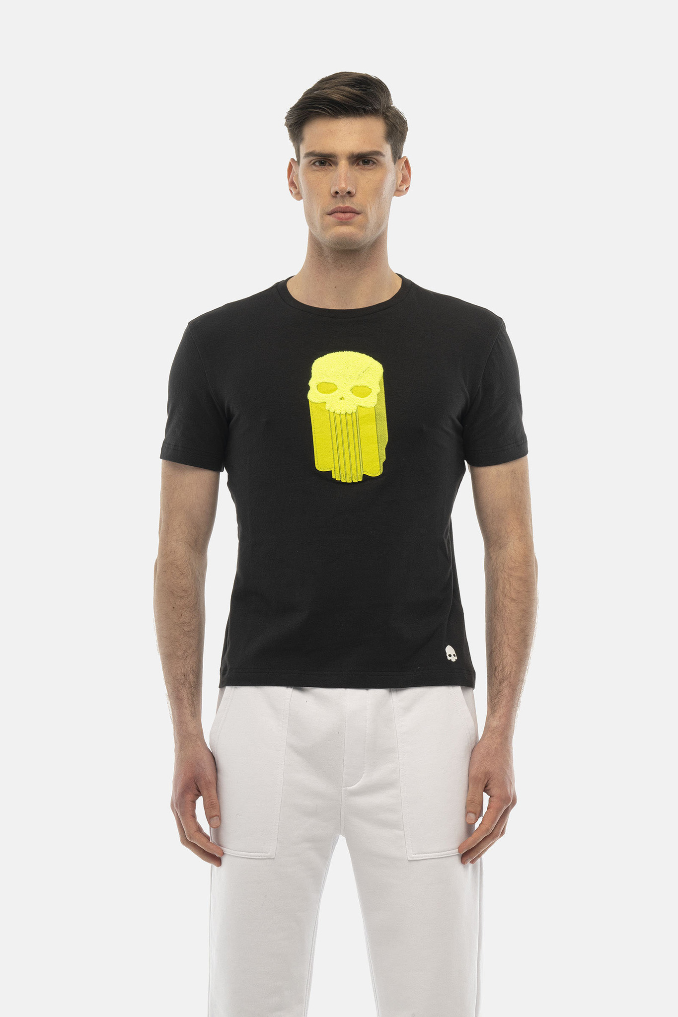 Мужская футболка HYDROGEN COLLEGE T-SHIRT (MT0010-007), черный