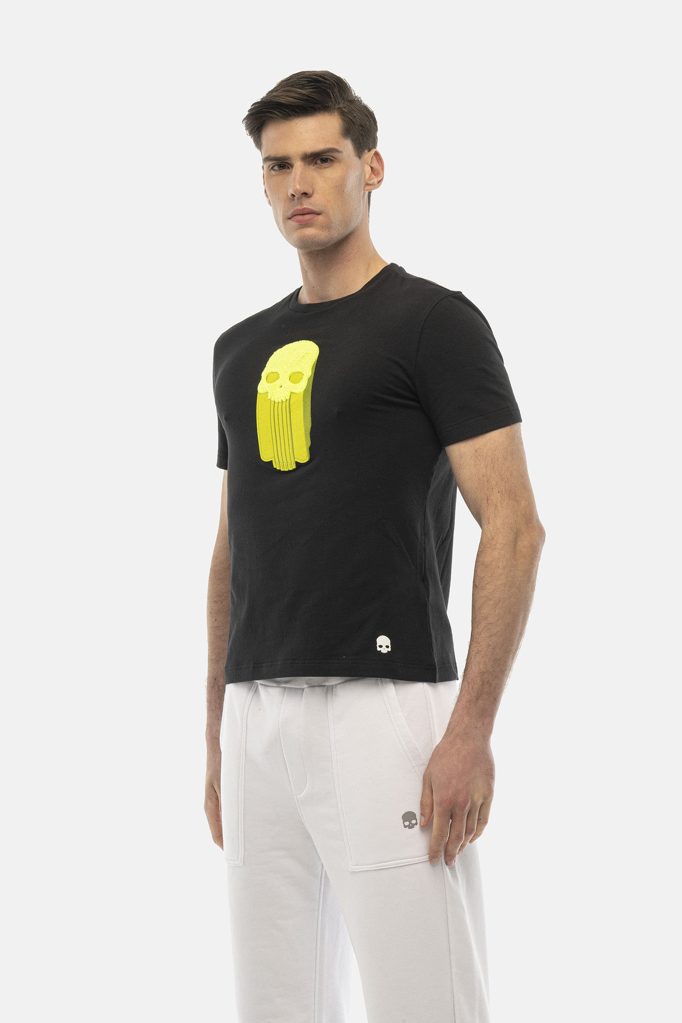 Мужская футболка HYDROGEN COLLEGE T-SHIRT (MT0010-007), черный