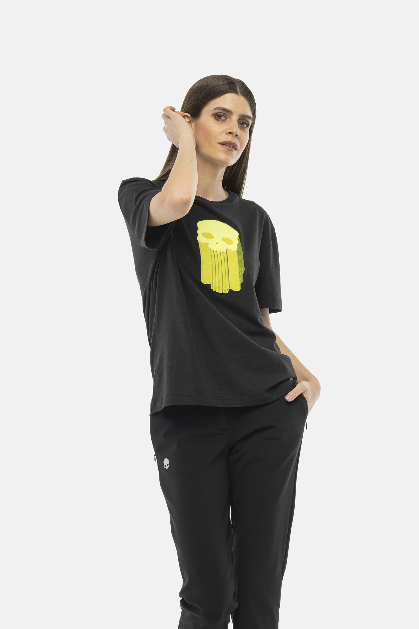 Мужская футболка HYDROGEN COLLEGE T-SHIRT (MT0010-007), черный