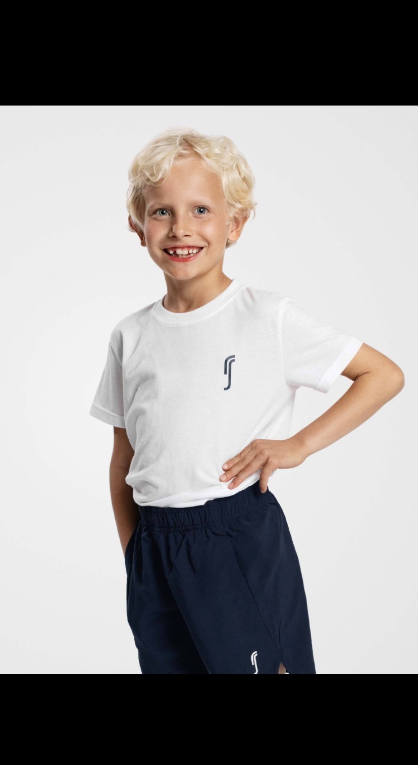 Футболка детская RS Junior Club (221J101000/92681), белый