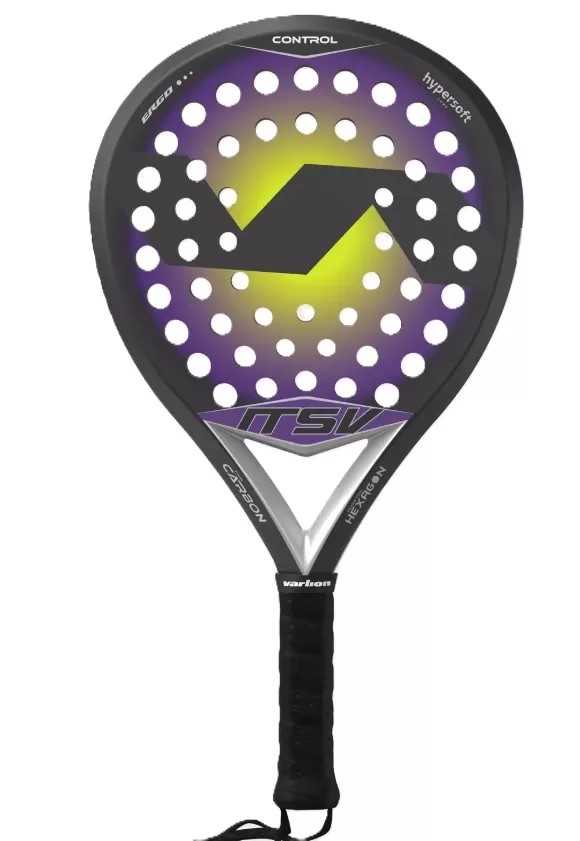 Ракетка для падела Varlion LW Hexagon 8.8 2025 PURPLE/YELLOW