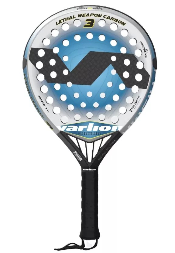 Ракетка для падела Varlion LW Carbon 3 Summum 2025 White/Blue