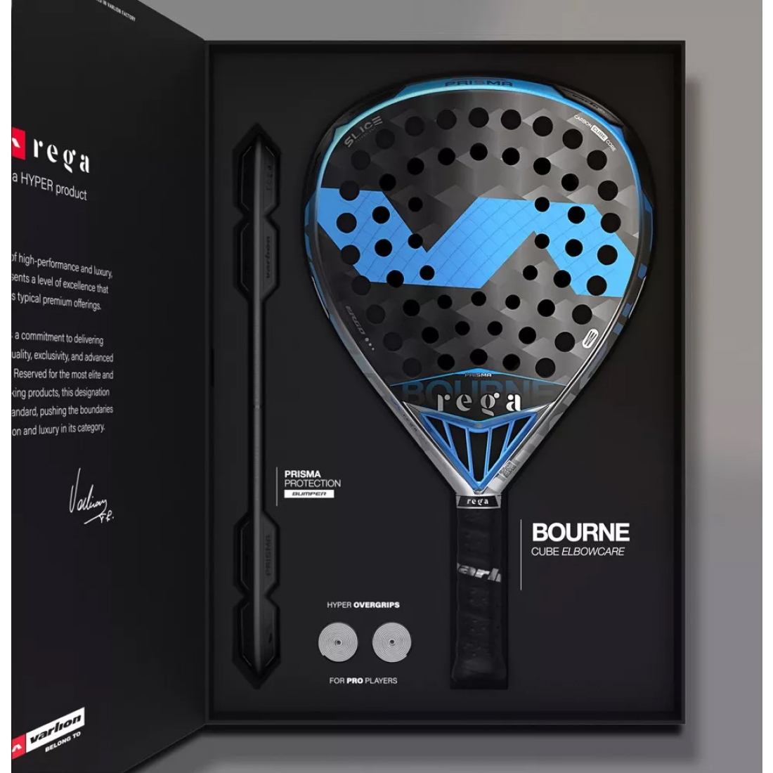 Ракетка для падела Varlion Bourne Cube Elbowcare W