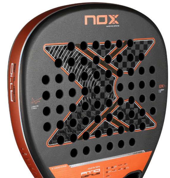 Ракетка для падела Nox AT10 Genius Attack 12K By Agustin Tapia 2025
