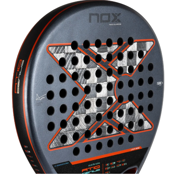Ракетка для падела Nox AT10 Genius 18K Alum By Agustin Tapia 2025
