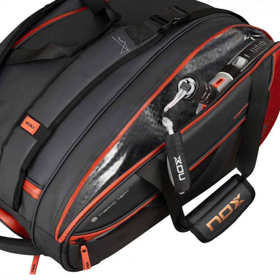 Сумка для падела Nox Open Series Black Red