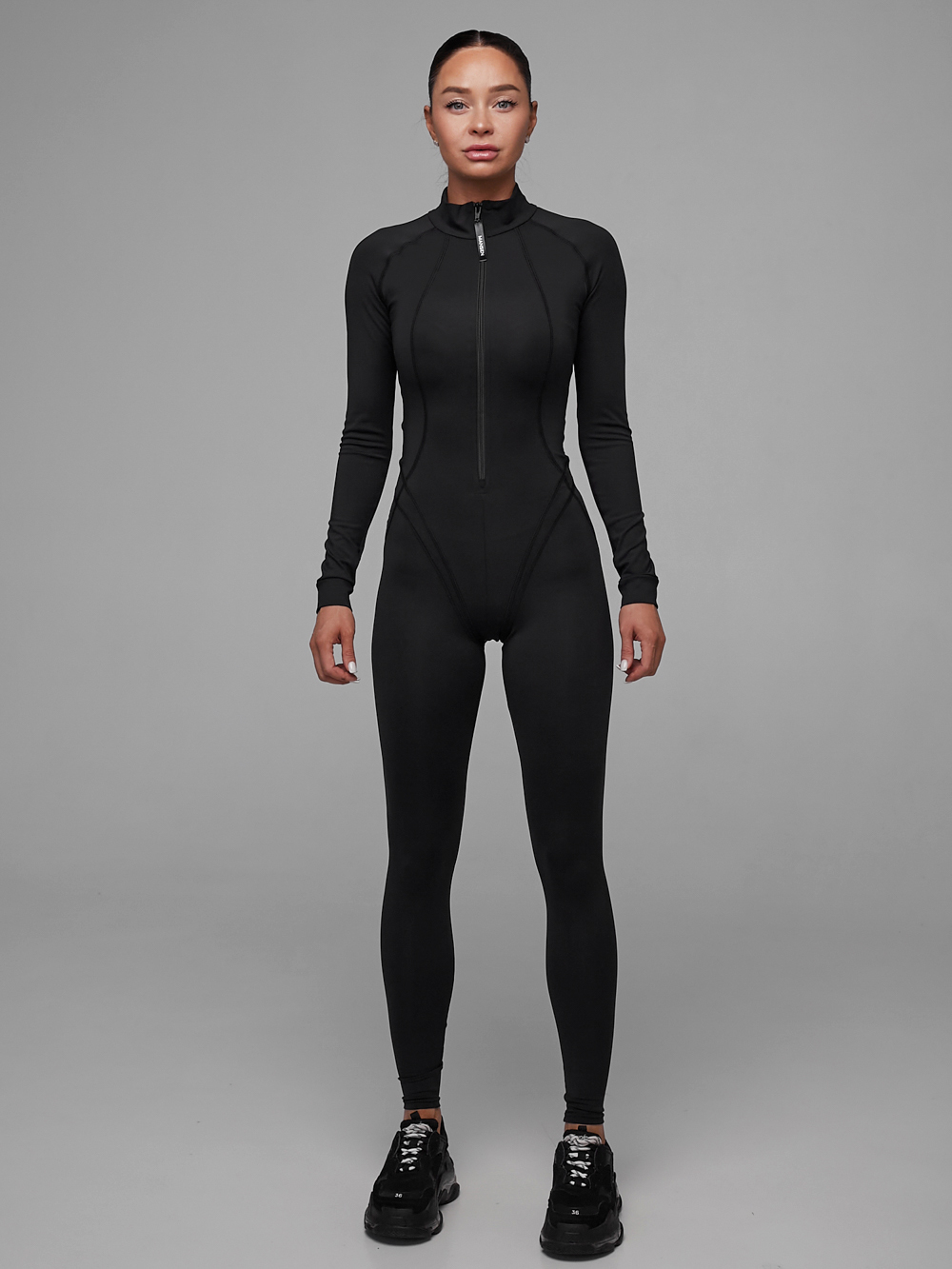 Комбинезон Fit Black с леггинсами