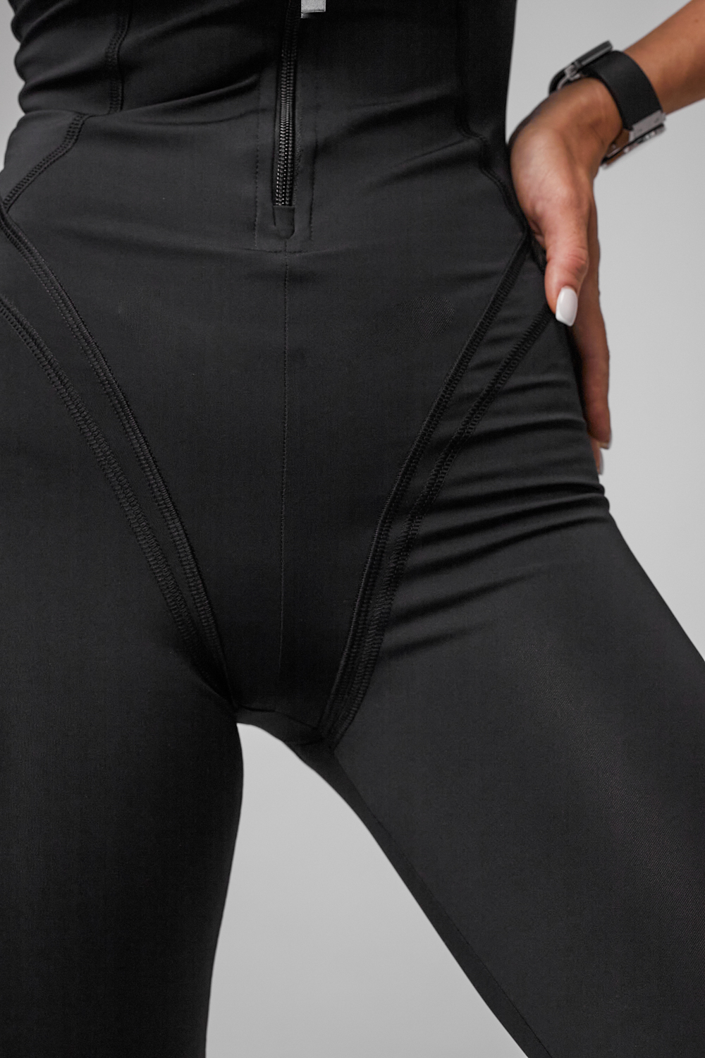 Комбинезон Fit Black с велосипедками