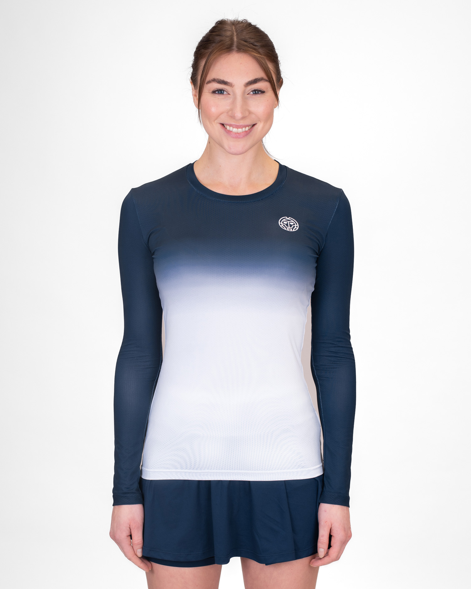 Футболка женская Crew Gradiant 2 с длинным рукавом