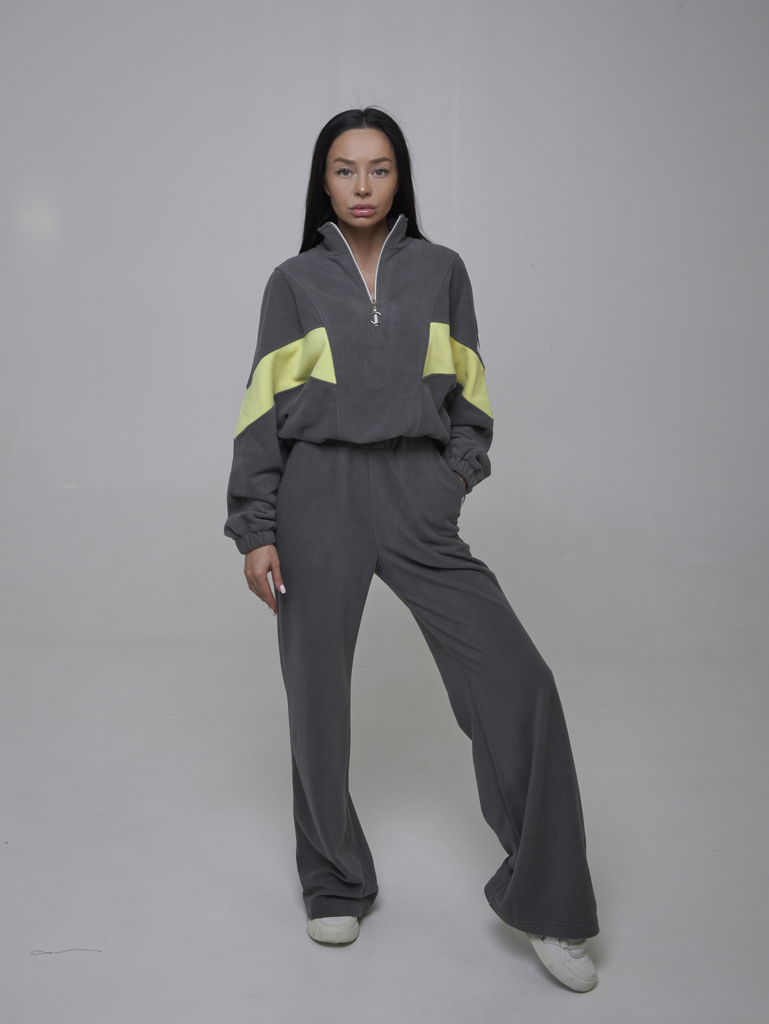 Кофта из флиса Cozy Grey