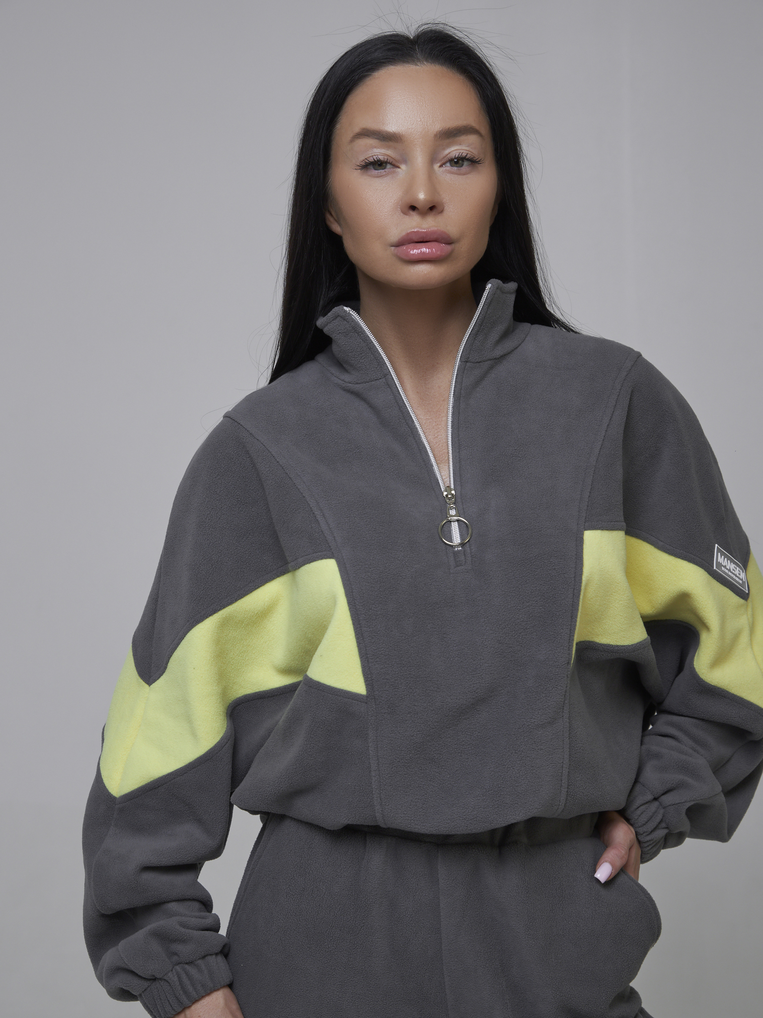 Кофта из флиса Cozy Grey