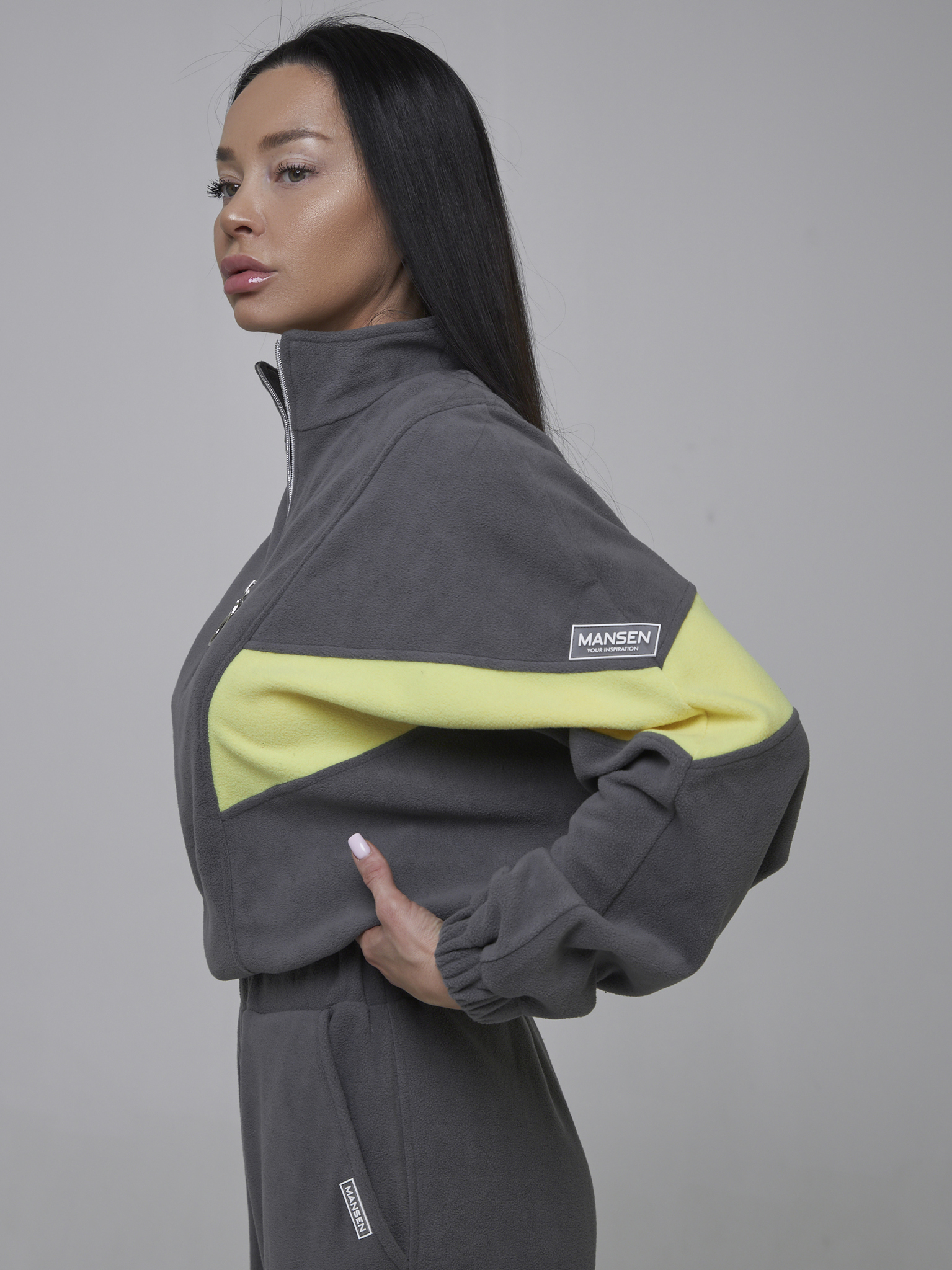 Кофта из флиса Cozy Grey