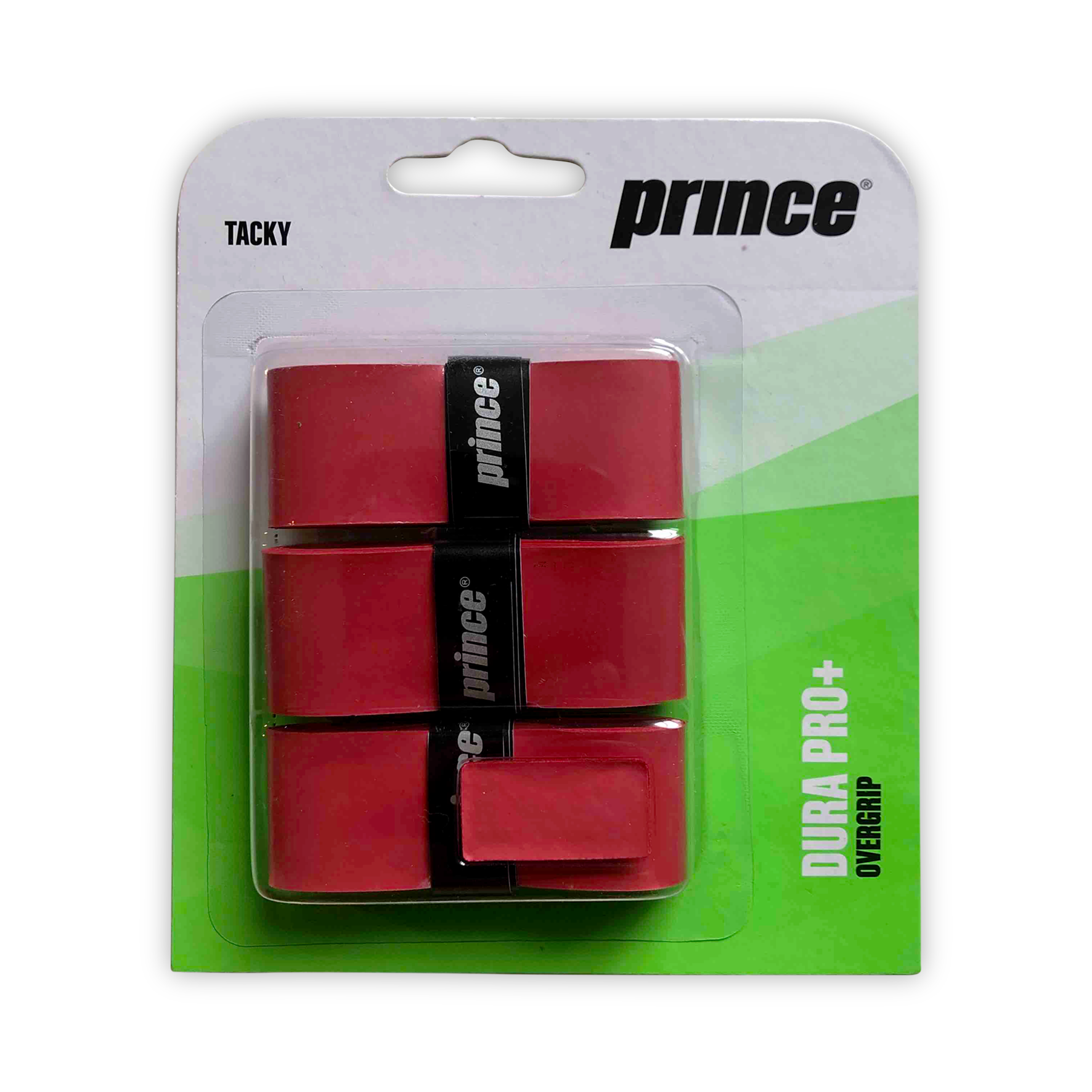 Овергрип Prince dura pro+ красный, 3шт/уп