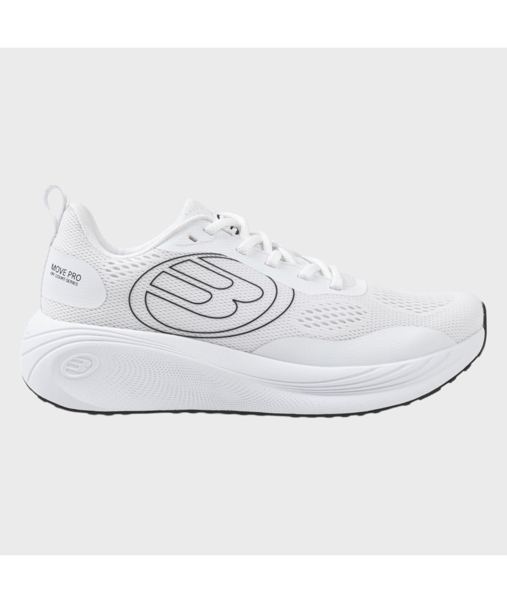 Кроссовки унисекс BullPadel для падел тенниса MOVE PRO (белый)