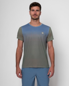 Футболка мужская Spectrum зелено-коричневая