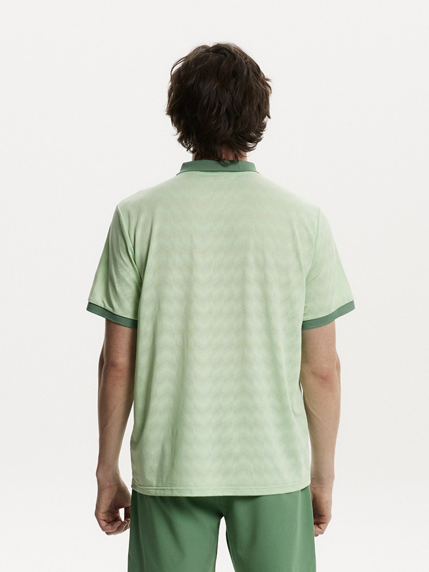 Мужское поло 7/6 Andy Polo Light Green/Green