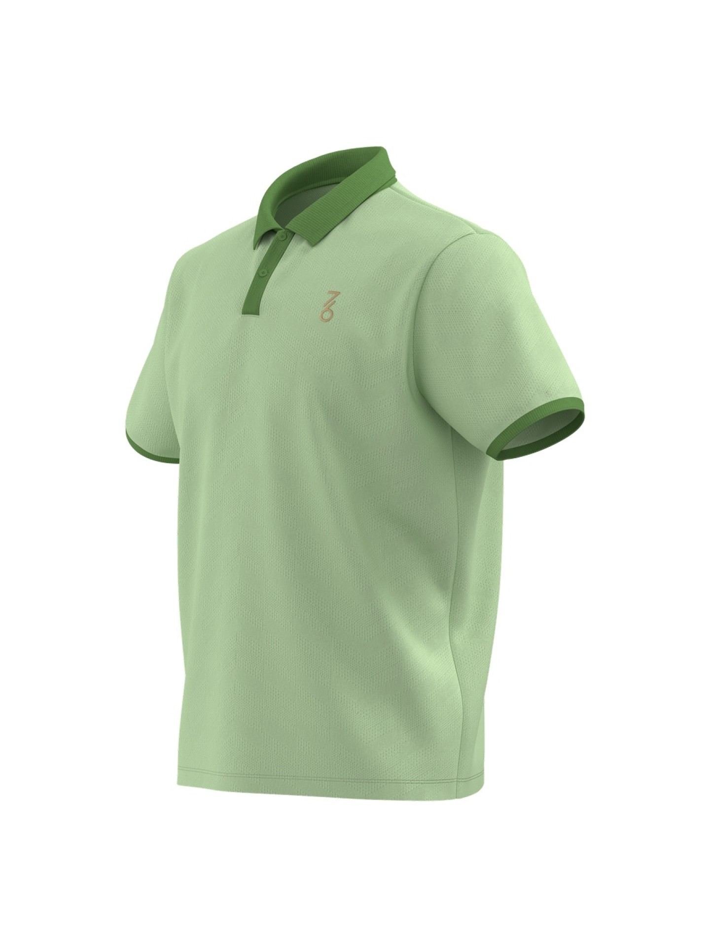 Мужское поло 7/6 Andy Polo Light Green/Green
