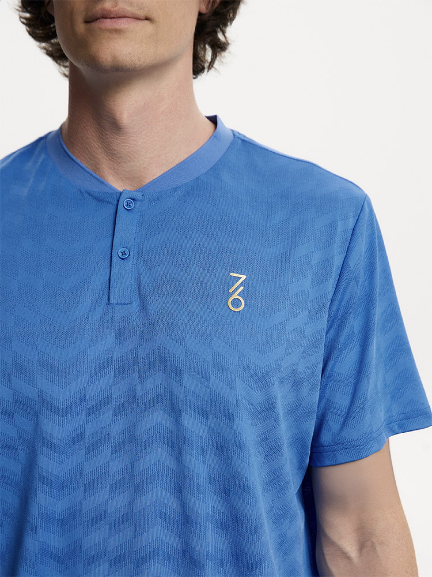 Мужское поло 7/6 Ankl Polo 2.0 Rigatta Blue