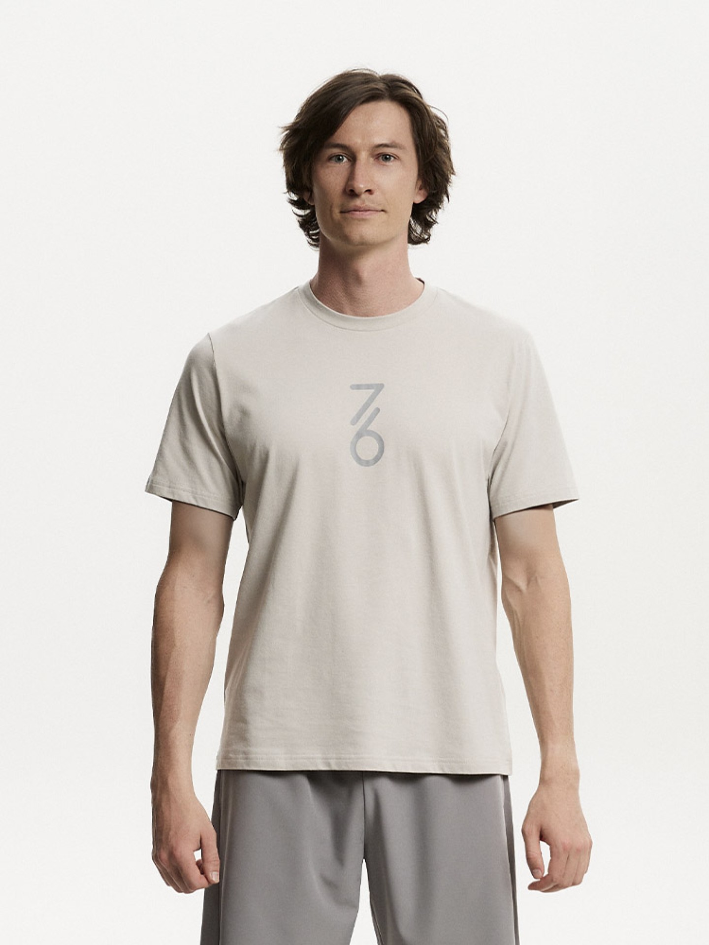 Футболка мужская 7/6 Victory Cotton T-shirt Grey