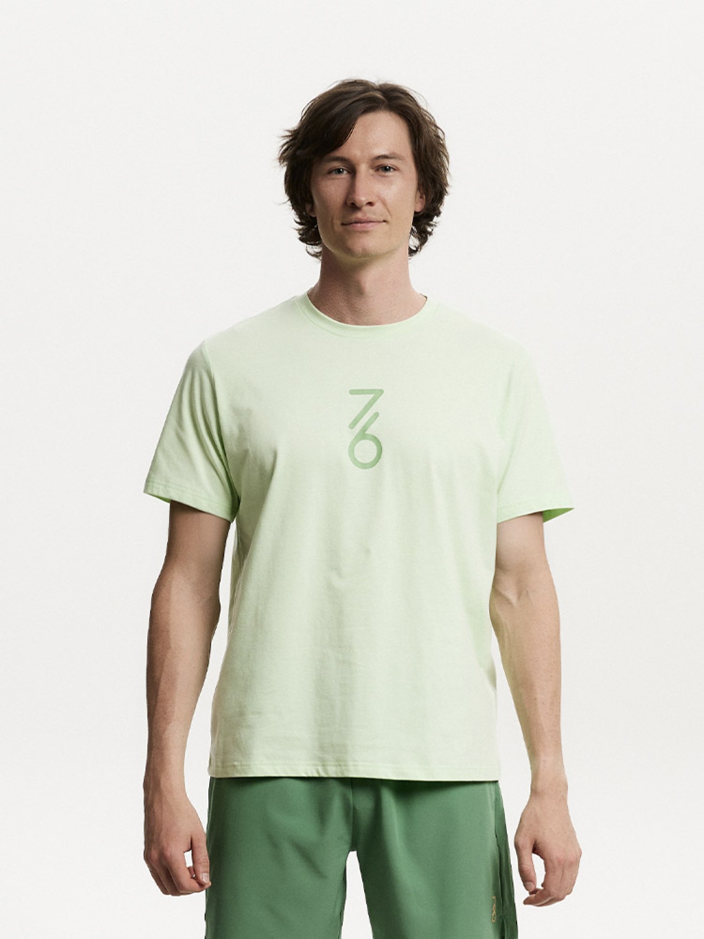 Футболка мужская 7/6 Victory Cotton T-shirt Light Green