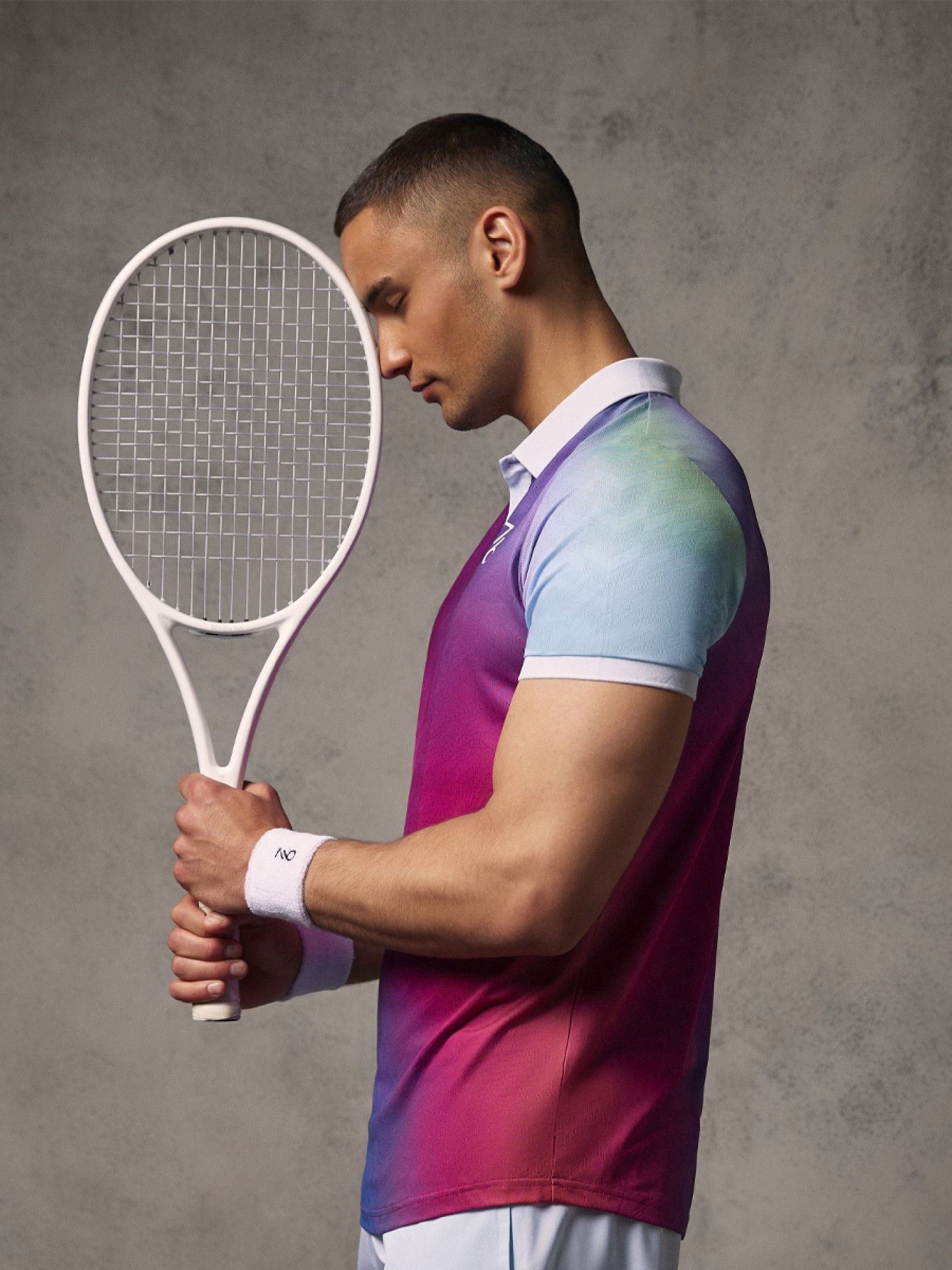 Мужское поло 7/6 Andy Polo Gradient