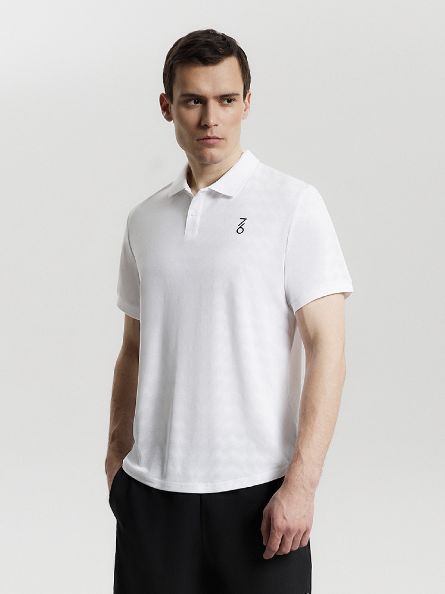 Мужское поло 7/6 Andy Polo White