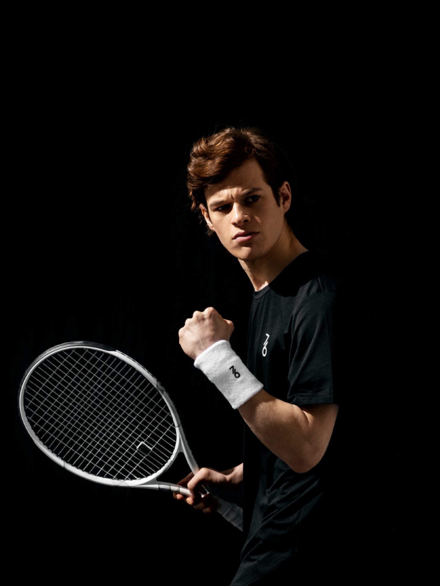 Футболка мужская 7/6 Loddy T-shirt - Black/White p.S