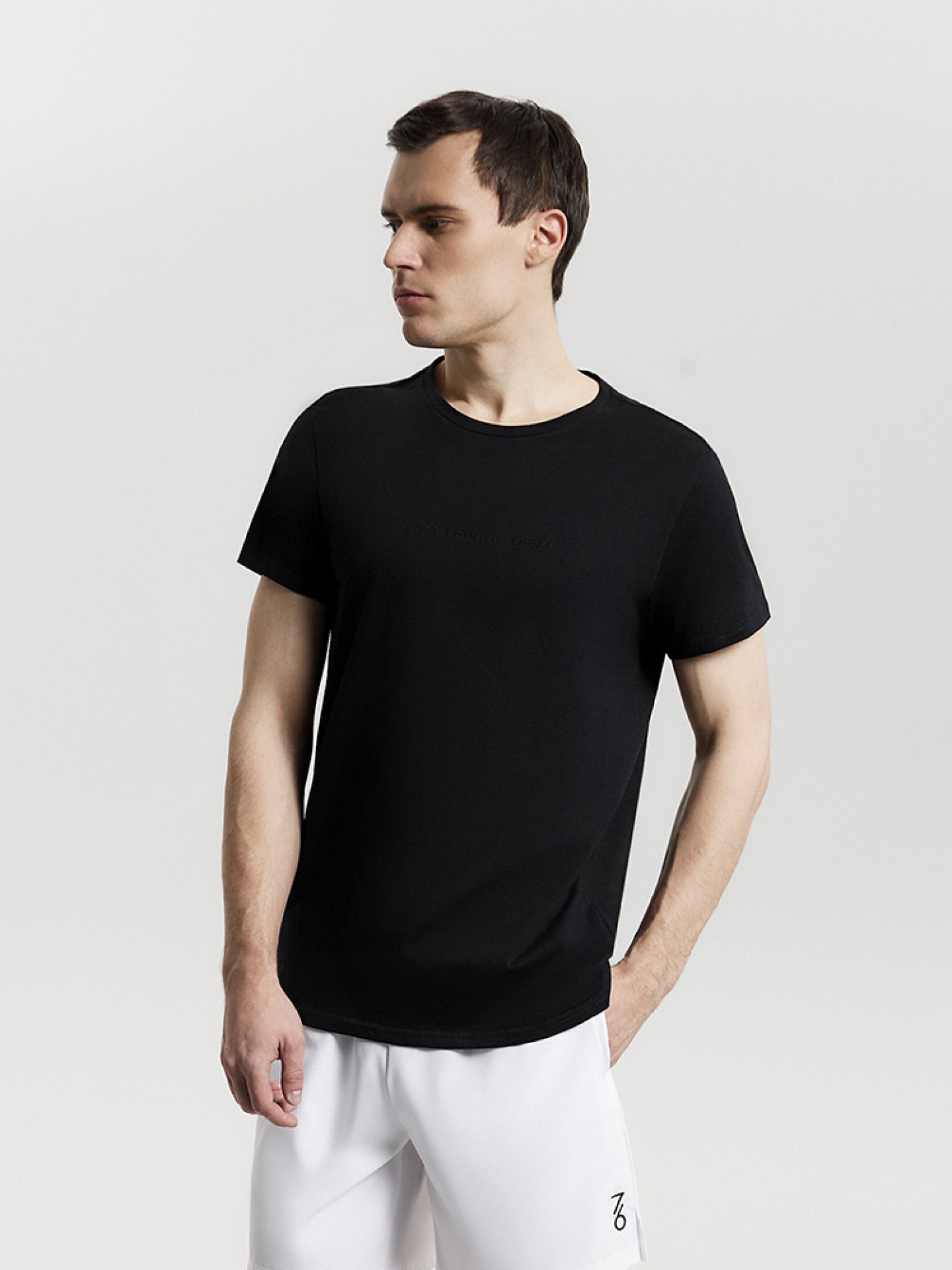 Футболка мужская 7/6 Victory Cotton T-shirt Black