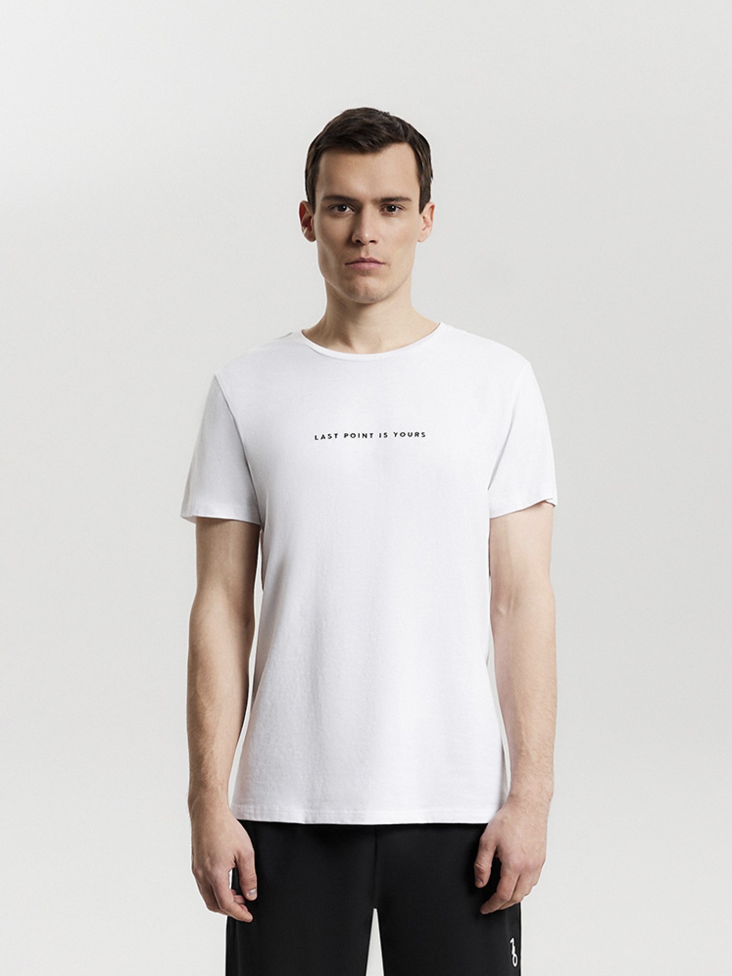 Футболка мужская 7/6 Victory Cotton T-shirt White/Black