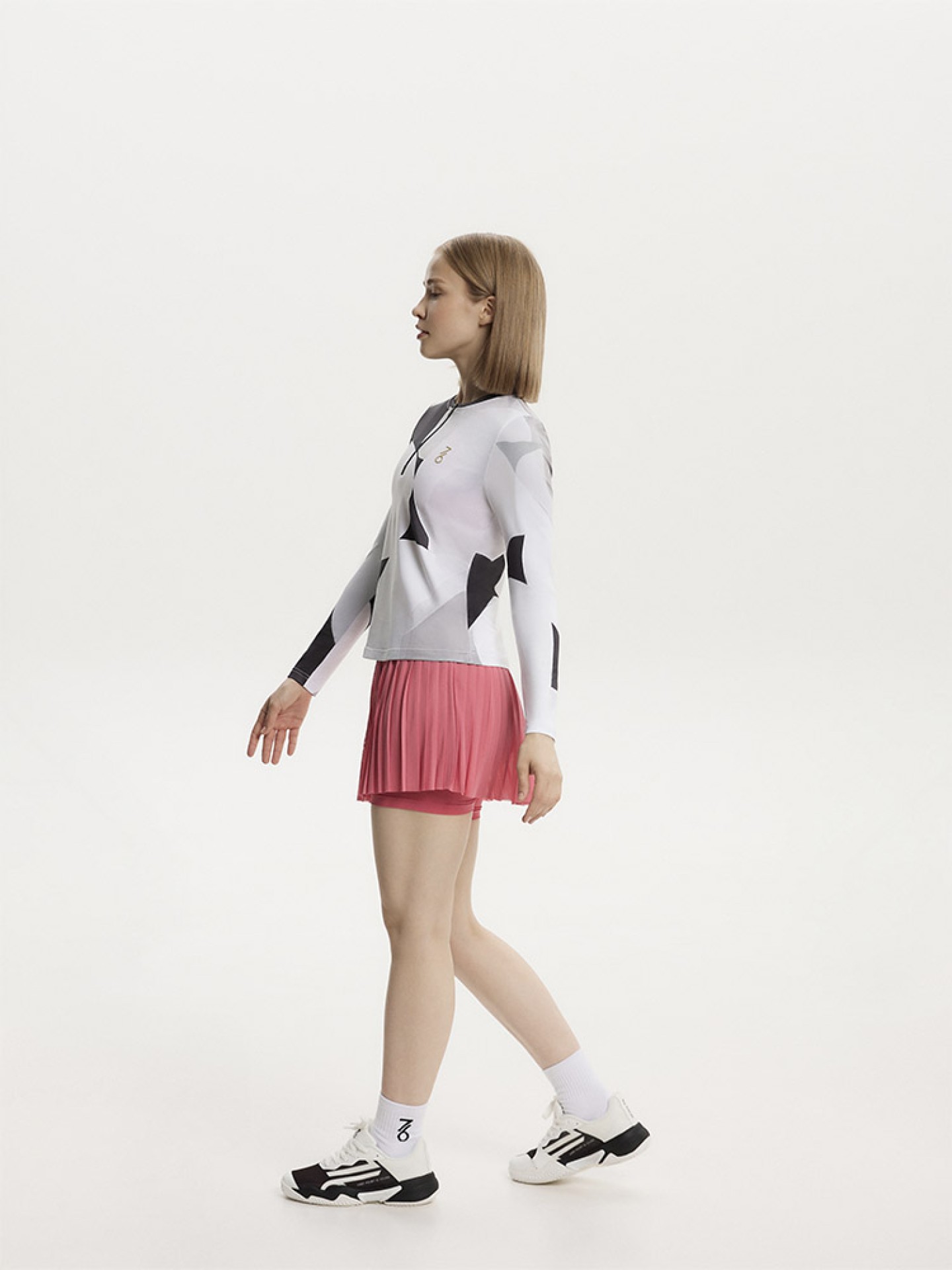 Лонгслив женский 7/6 Maya Longsleeve - Grey Blossom