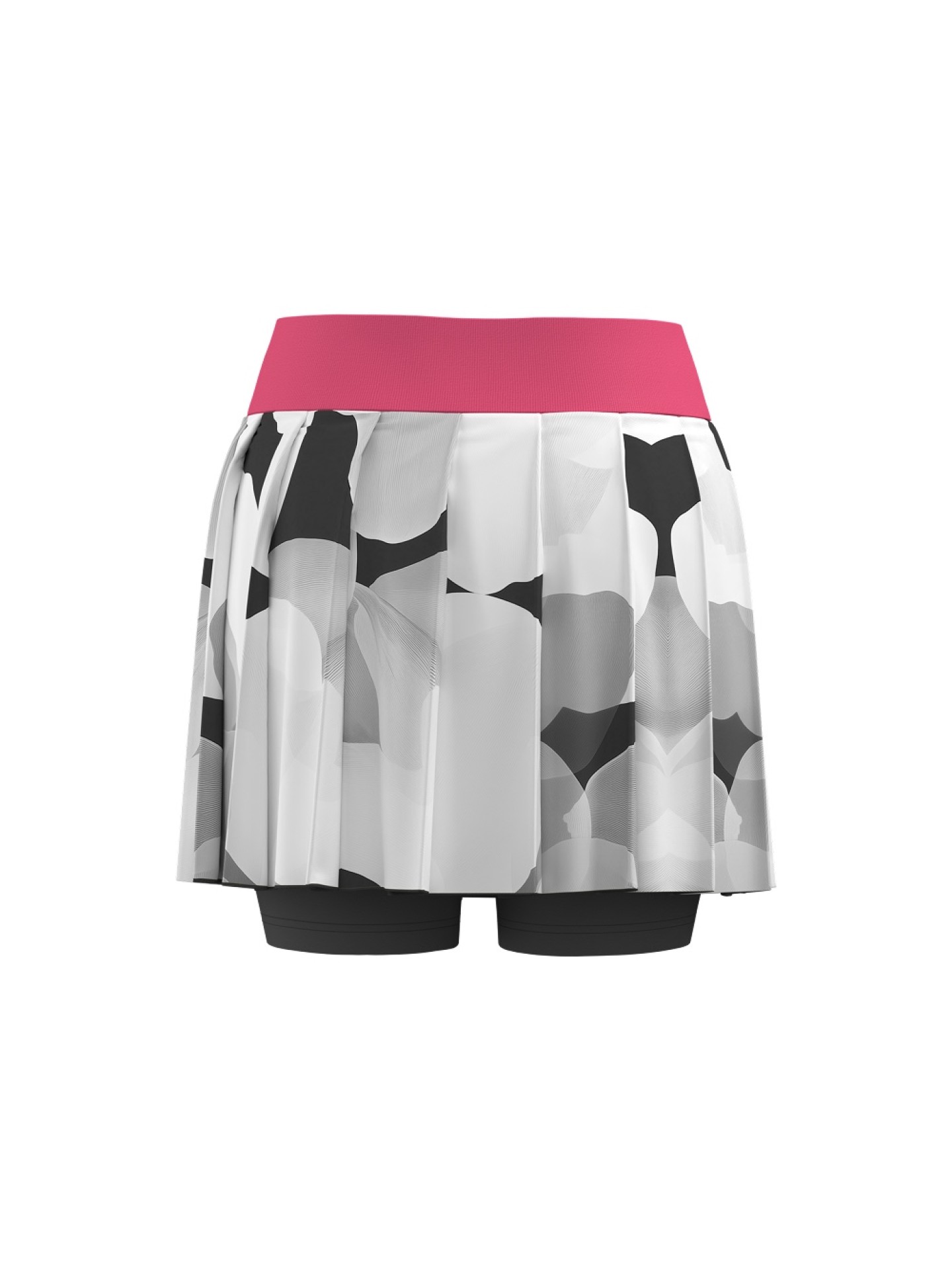 Юбка женская 7/6 Nata Skirt - Grey Blossom/Pink