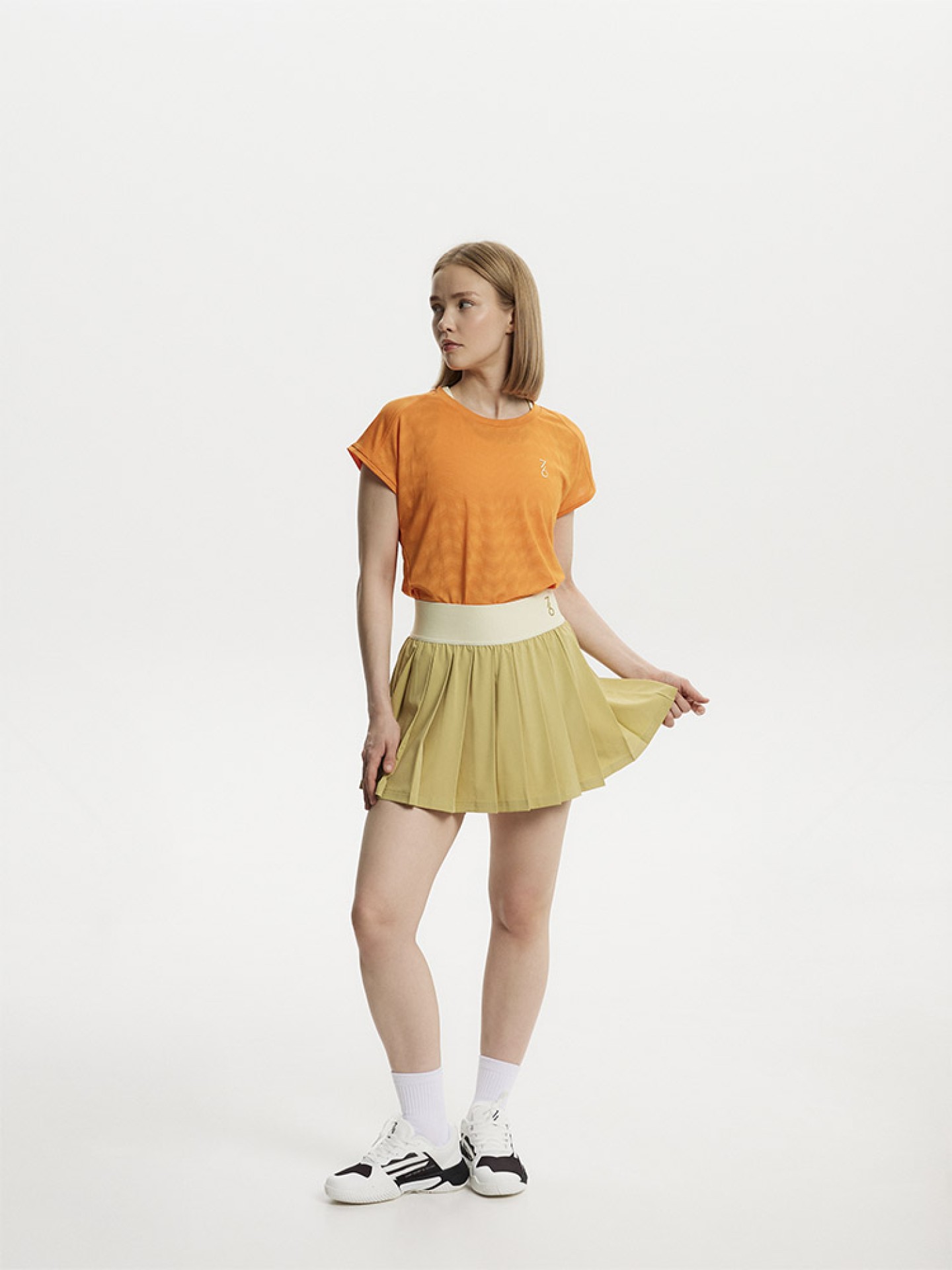 Юбка женская 7/6 Nata Skirt - Leaf Green/Orange
