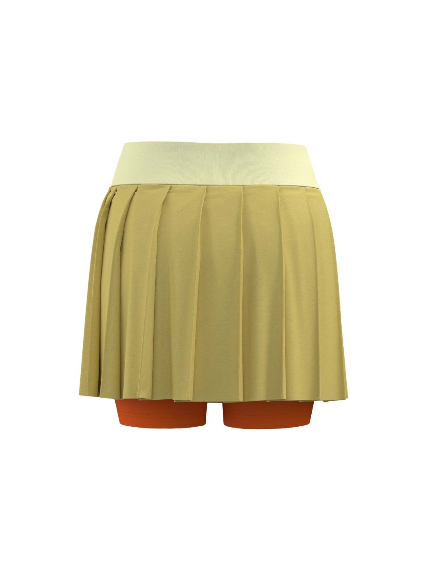 Юбка женская 7/6 Nata Skirt - Leaf Green/Orange