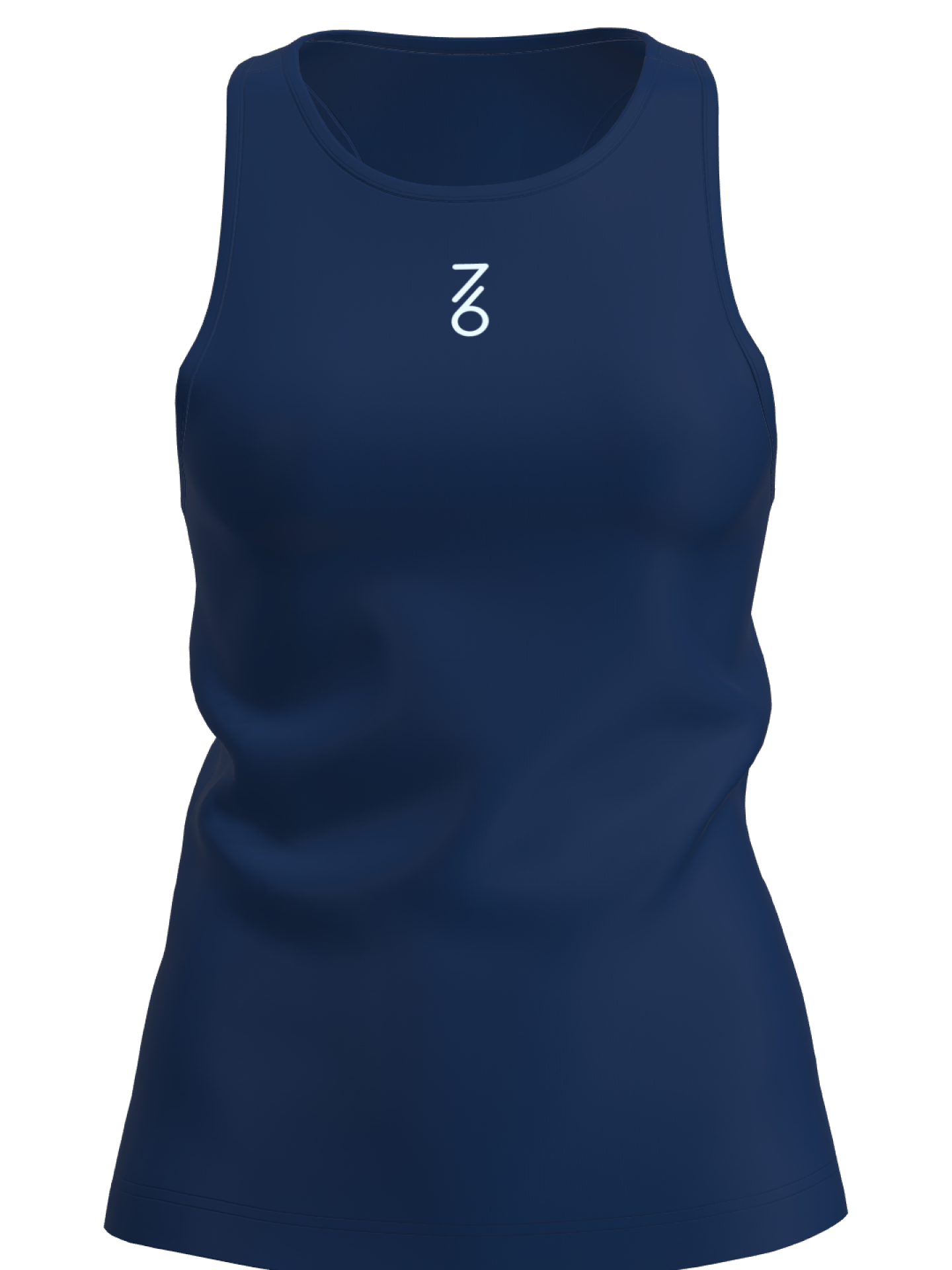 Майка женская 7/6 Leya Sleeveless T-shirt - Navy Peony
