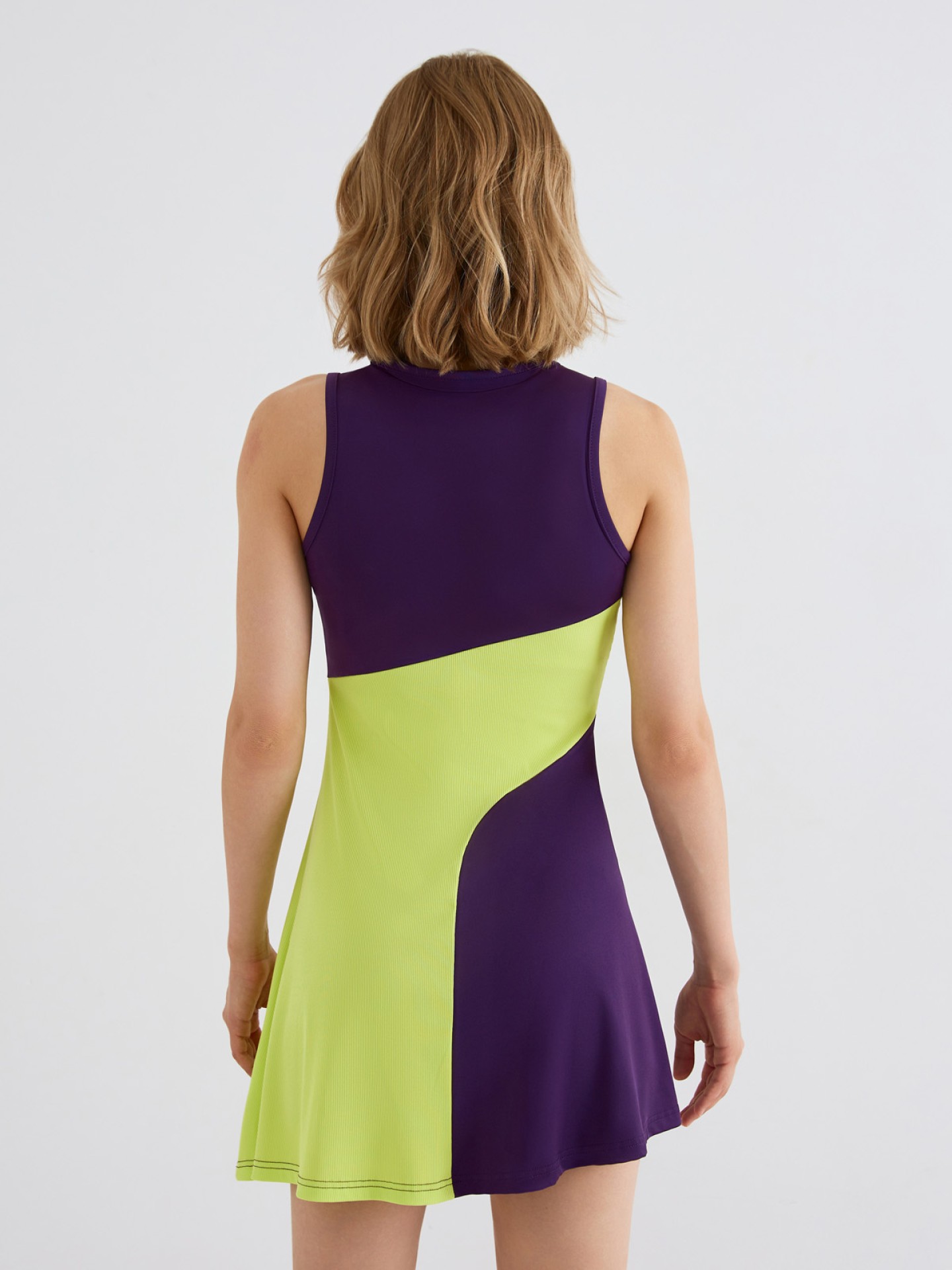 Платье женское 7/6 Nika Dress - Crown Jewel/Sunny Lime