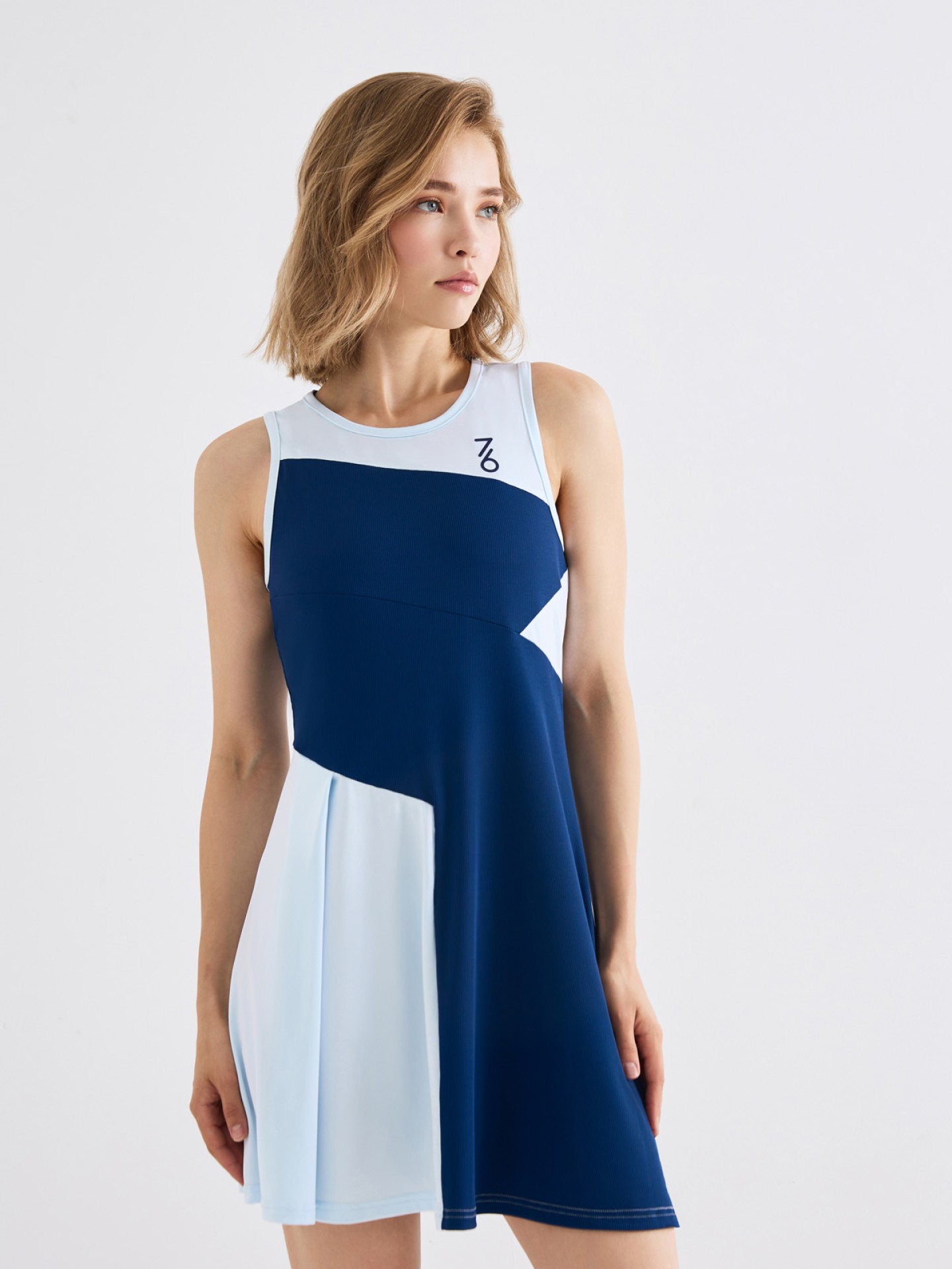 Платье женское 7/6 Nika Dress - Navy Peony/Ice Melt