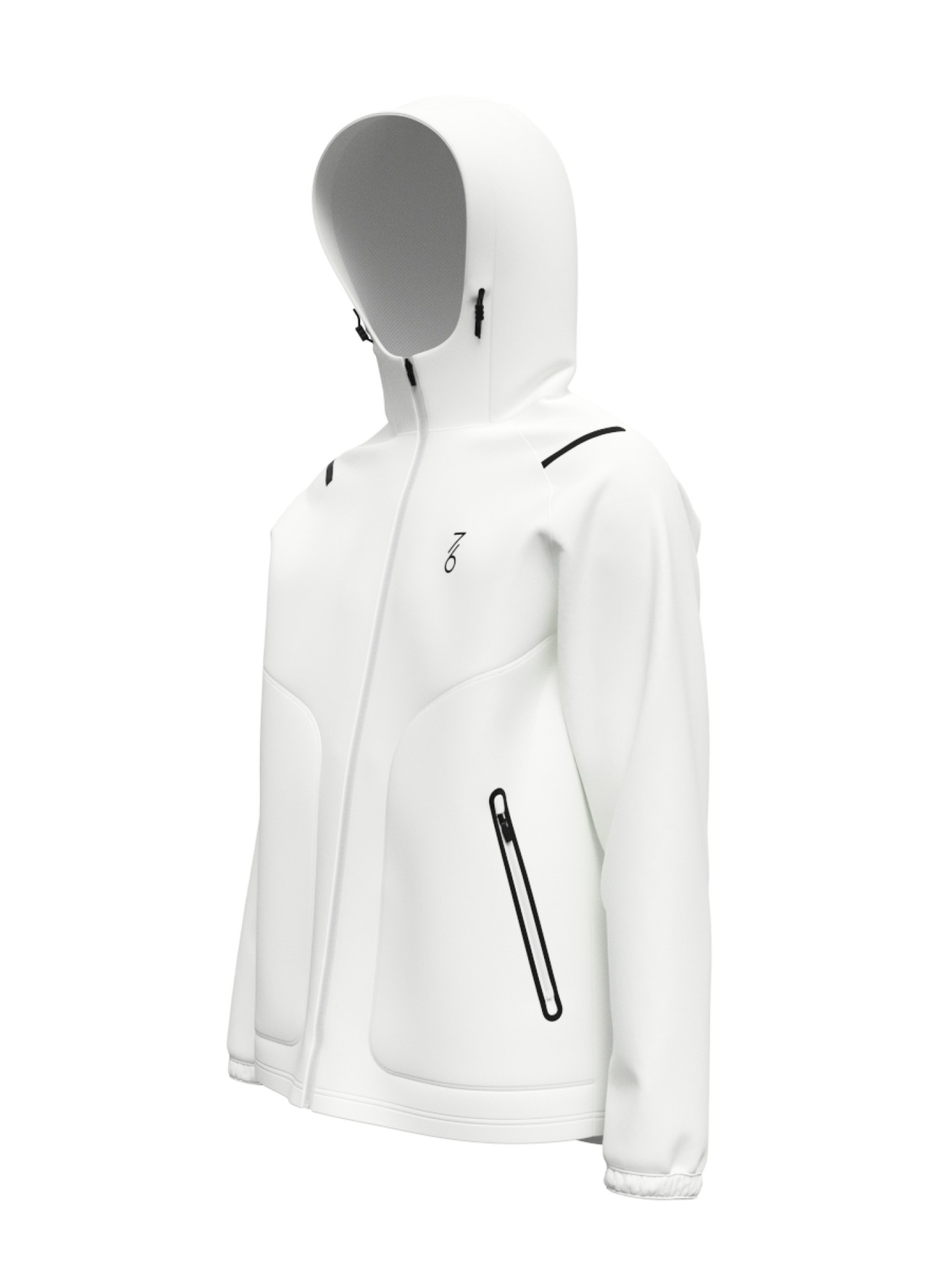 Кофта женская 7/6 Women Jacket White/Black