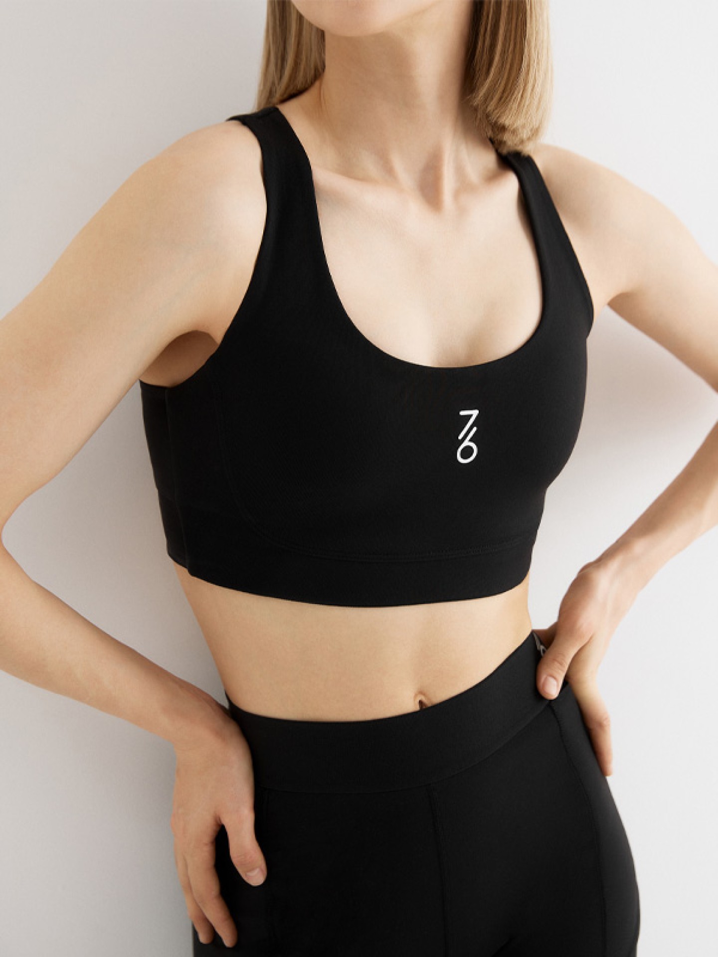 Топ 7/6 Daria Top Black