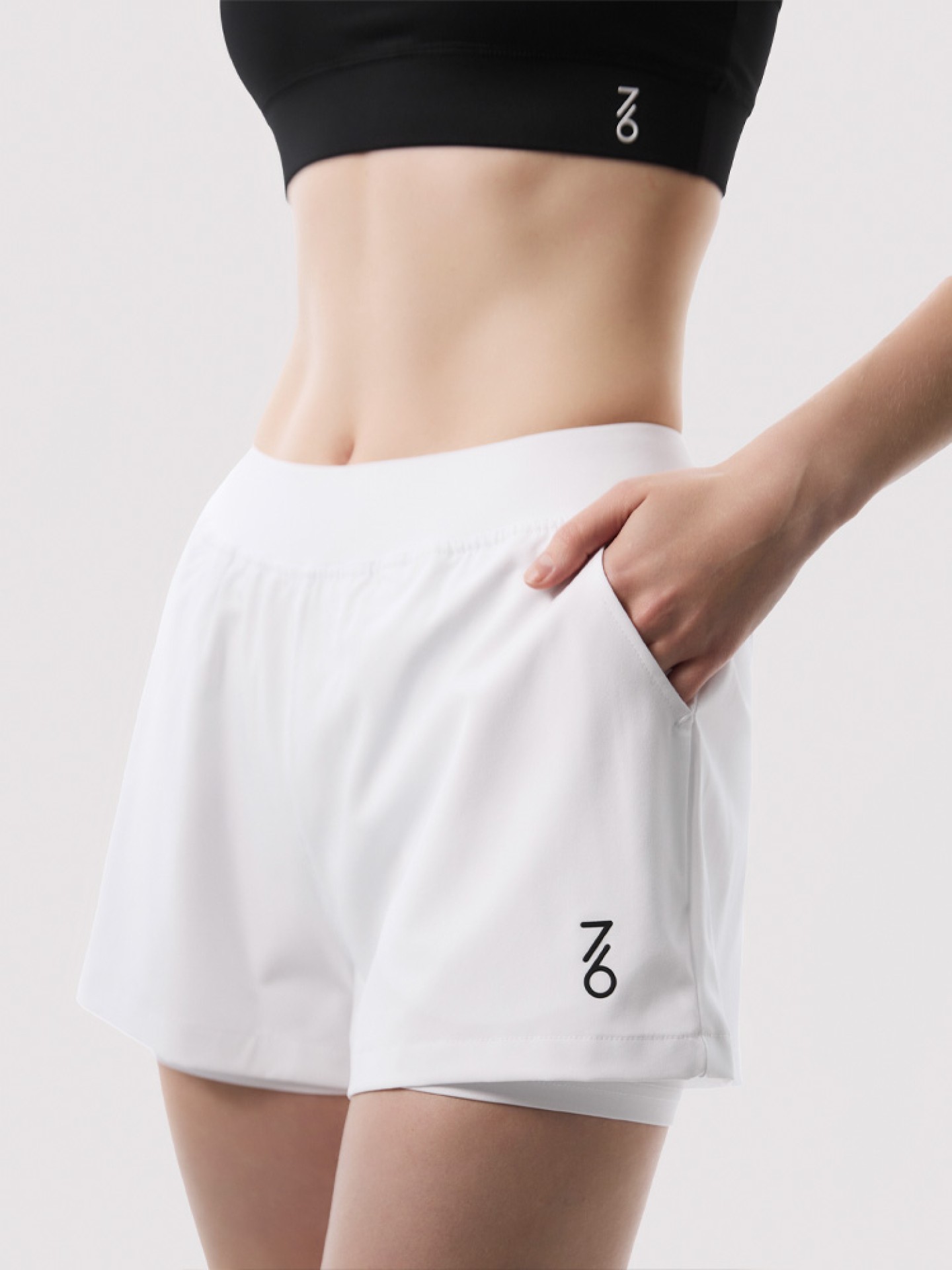 Шорты женские 7/6 Alex Shorts - White