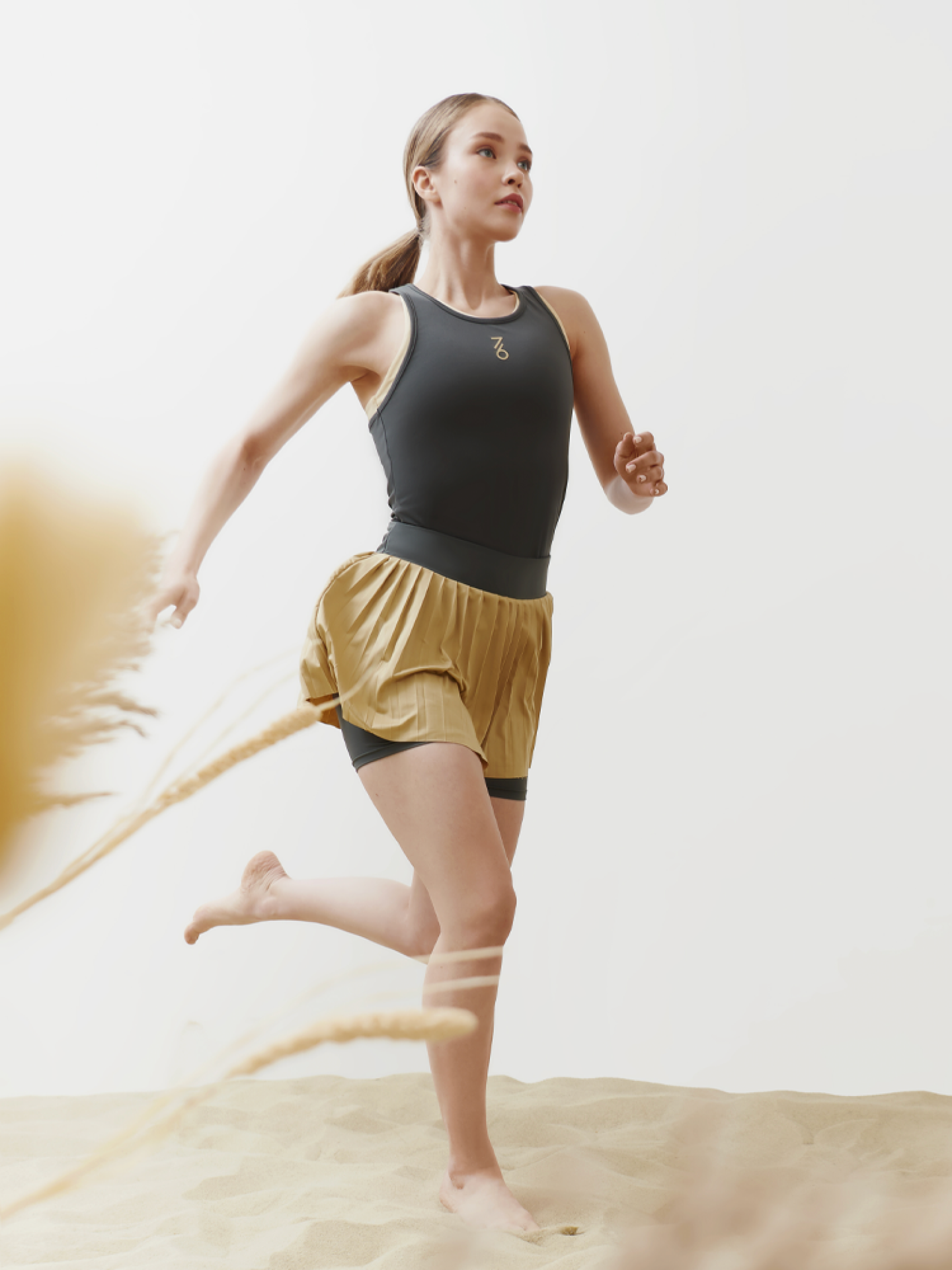 Майка женская 7/6 Leya Sleeveless T-shirt - Kambaba