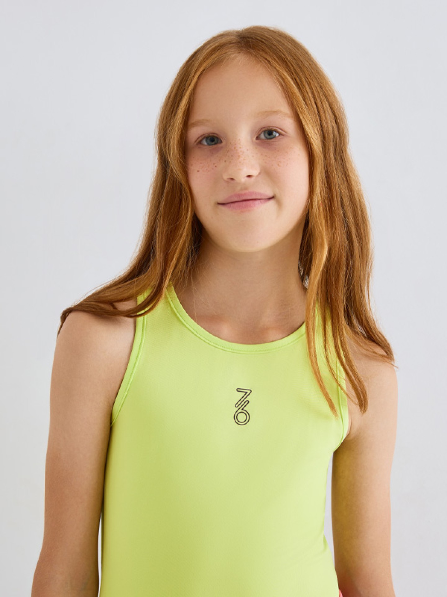 Майка детская 7/6 Polya Sleeveless T-shirt - Sunny Lime
