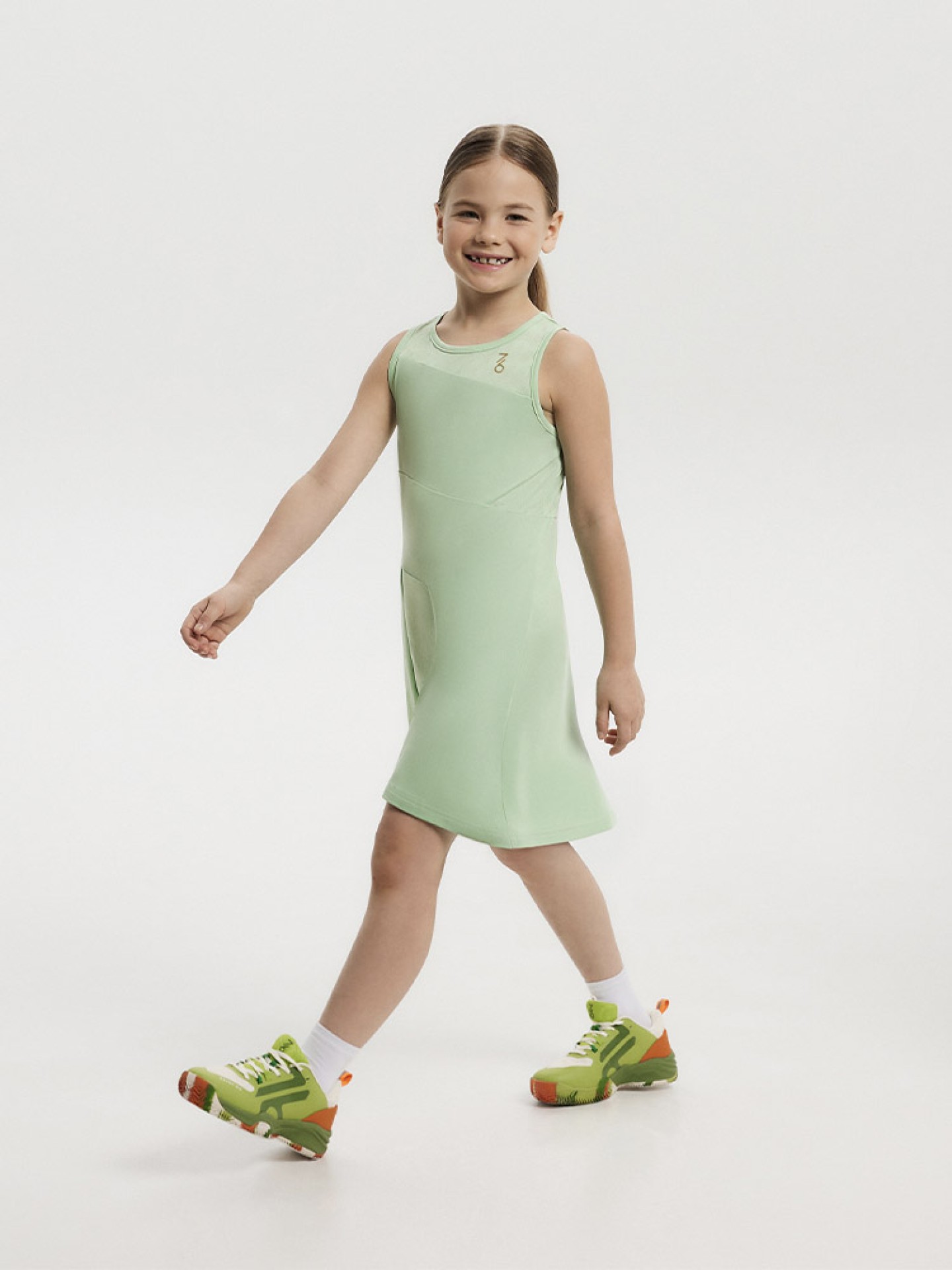 Платье детское 7/6 Viki Dress 2.0 - Light Green