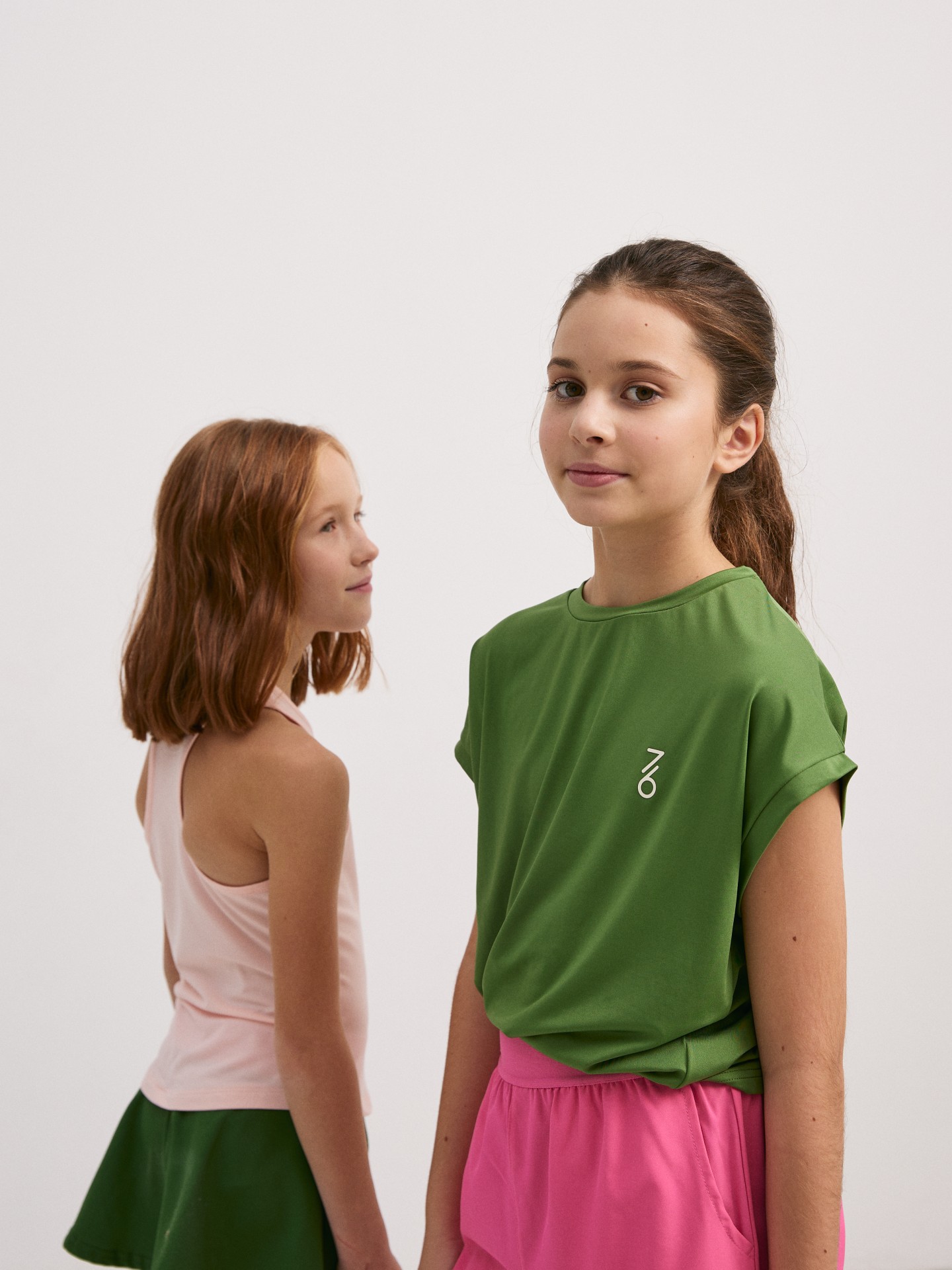 Футболка для девочек 7/6 Eva T-shirt - Forest Elf