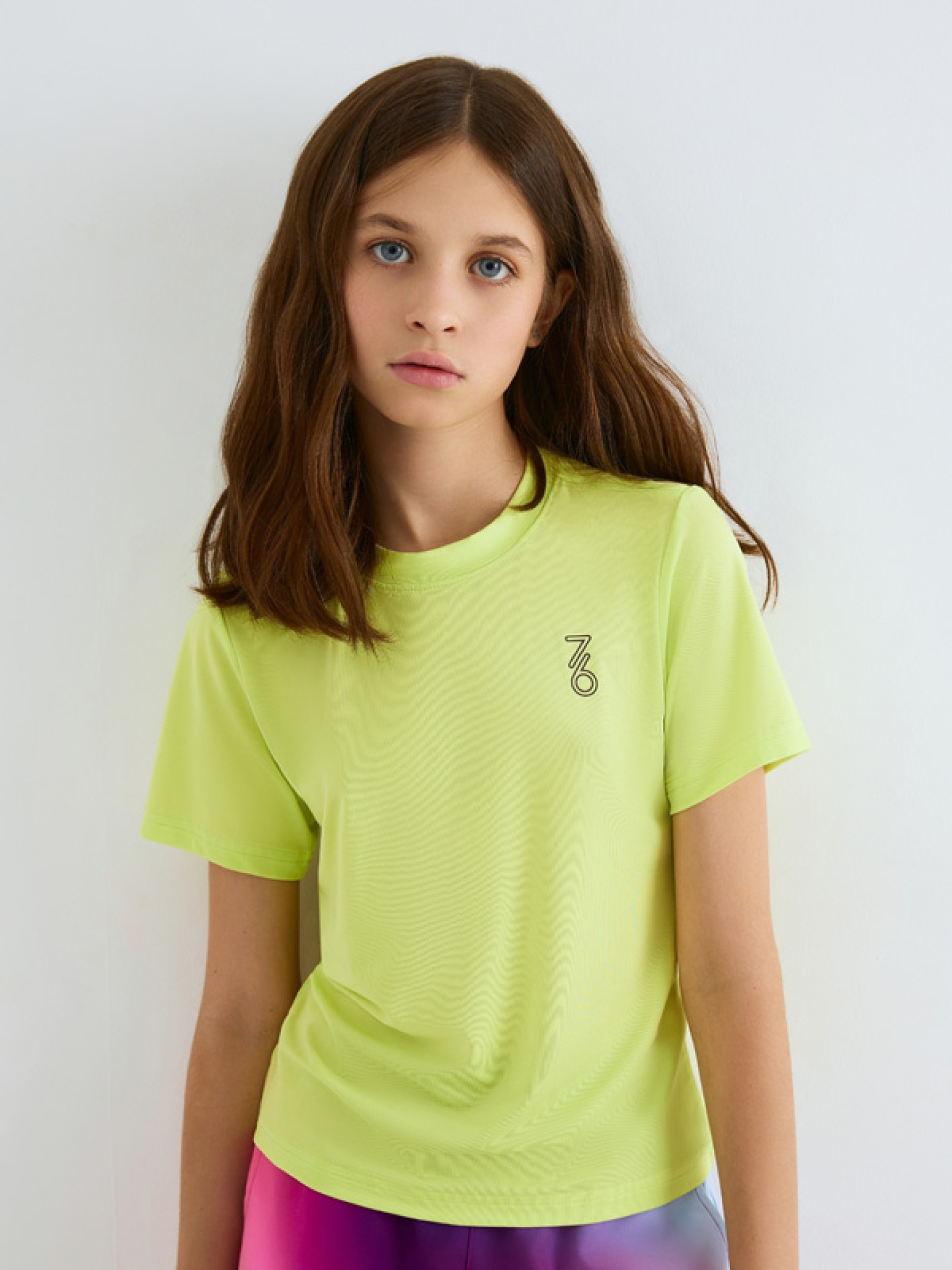 Футболка для девочек 7/6 Eva T-shirt - Sunny Lime