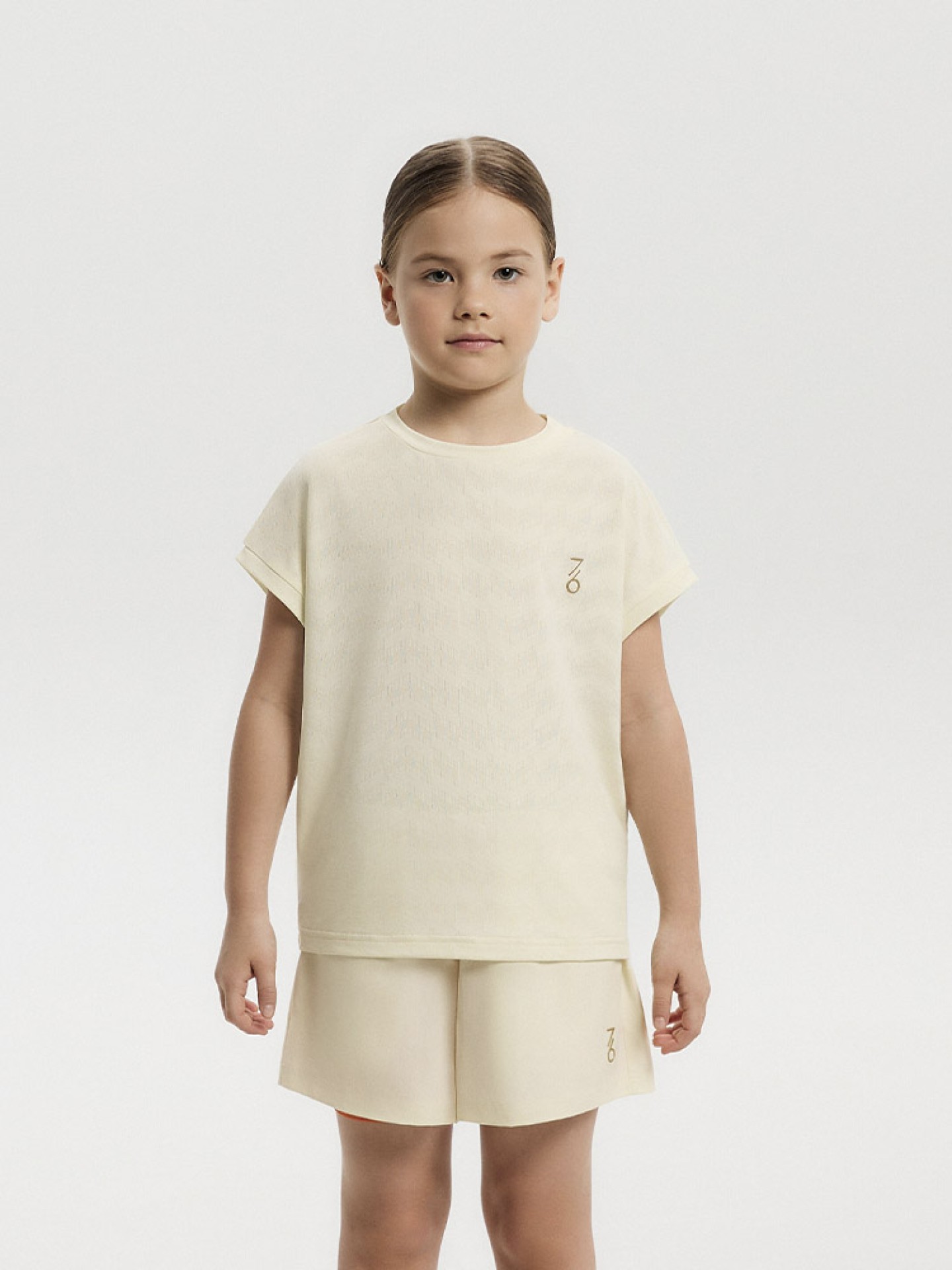 Футболка для девочек 7/6 Eva T-shirt 2.0 - Cream