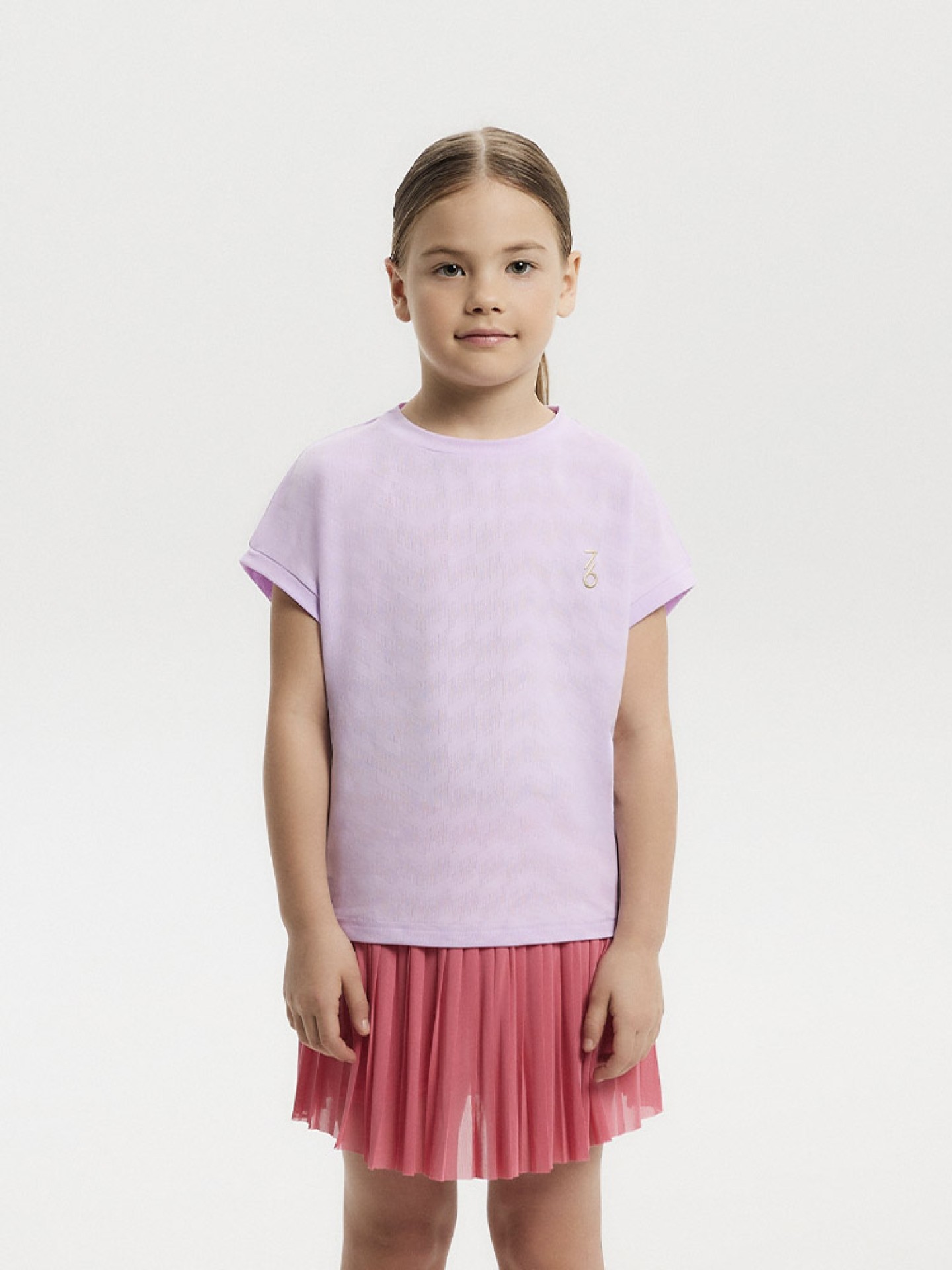 Футболка для девочек 7/6 Eva T-shirt 2.0 - Lavander Haze