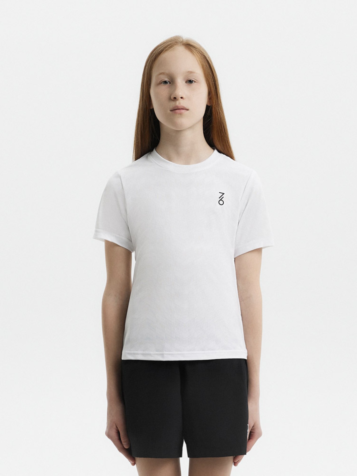 Футболка для девочек 7/6 Mia T-shirt - White