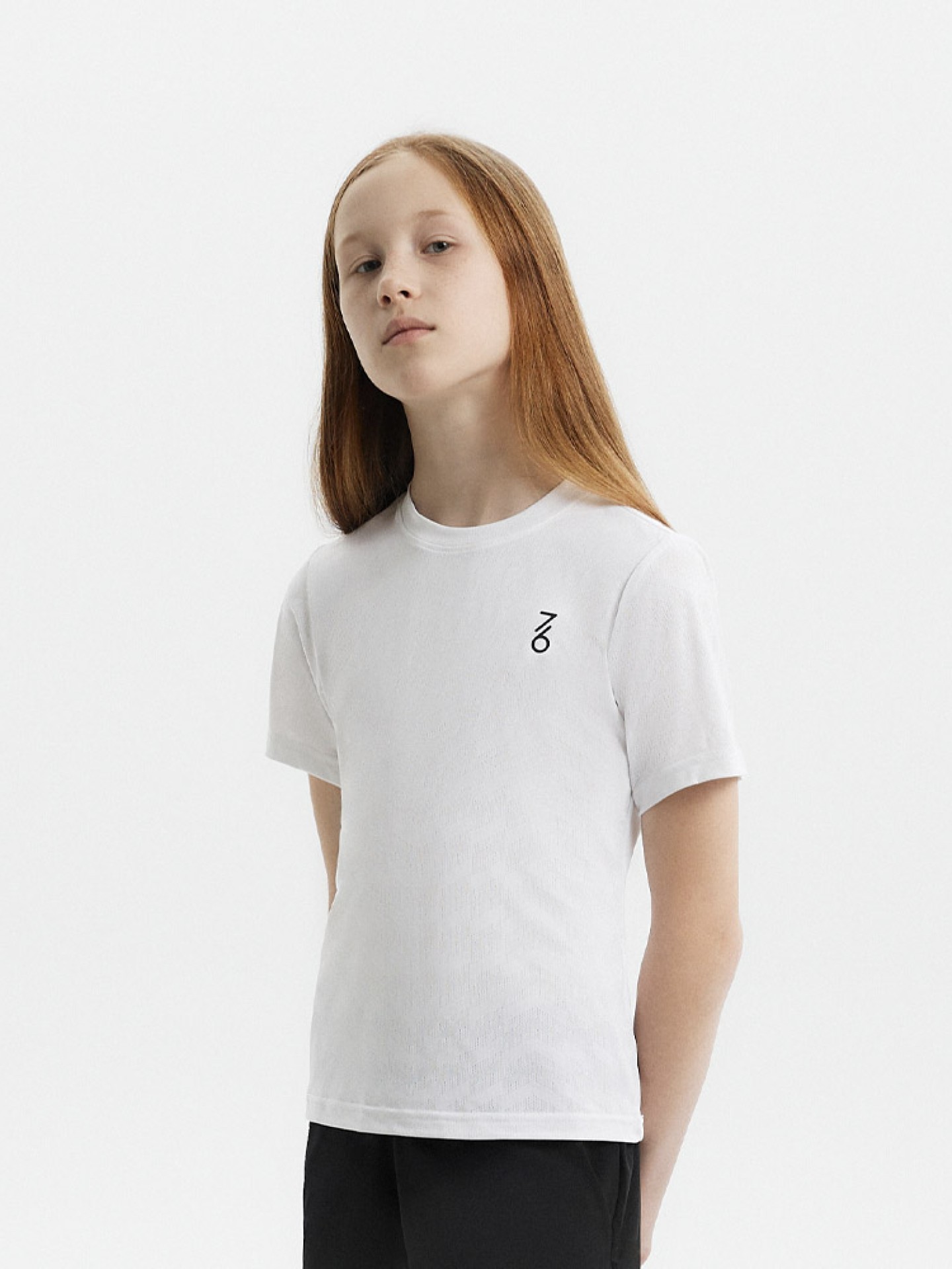 Футболка для девочек 7/6 Mia T-shirt - White